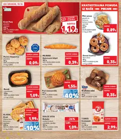 Kruh Panj, pšenični miješani 400 g - Pregled kataloga iz trgovine Kaufland, vrijedi od 10.12.2025 | Stranica: 22