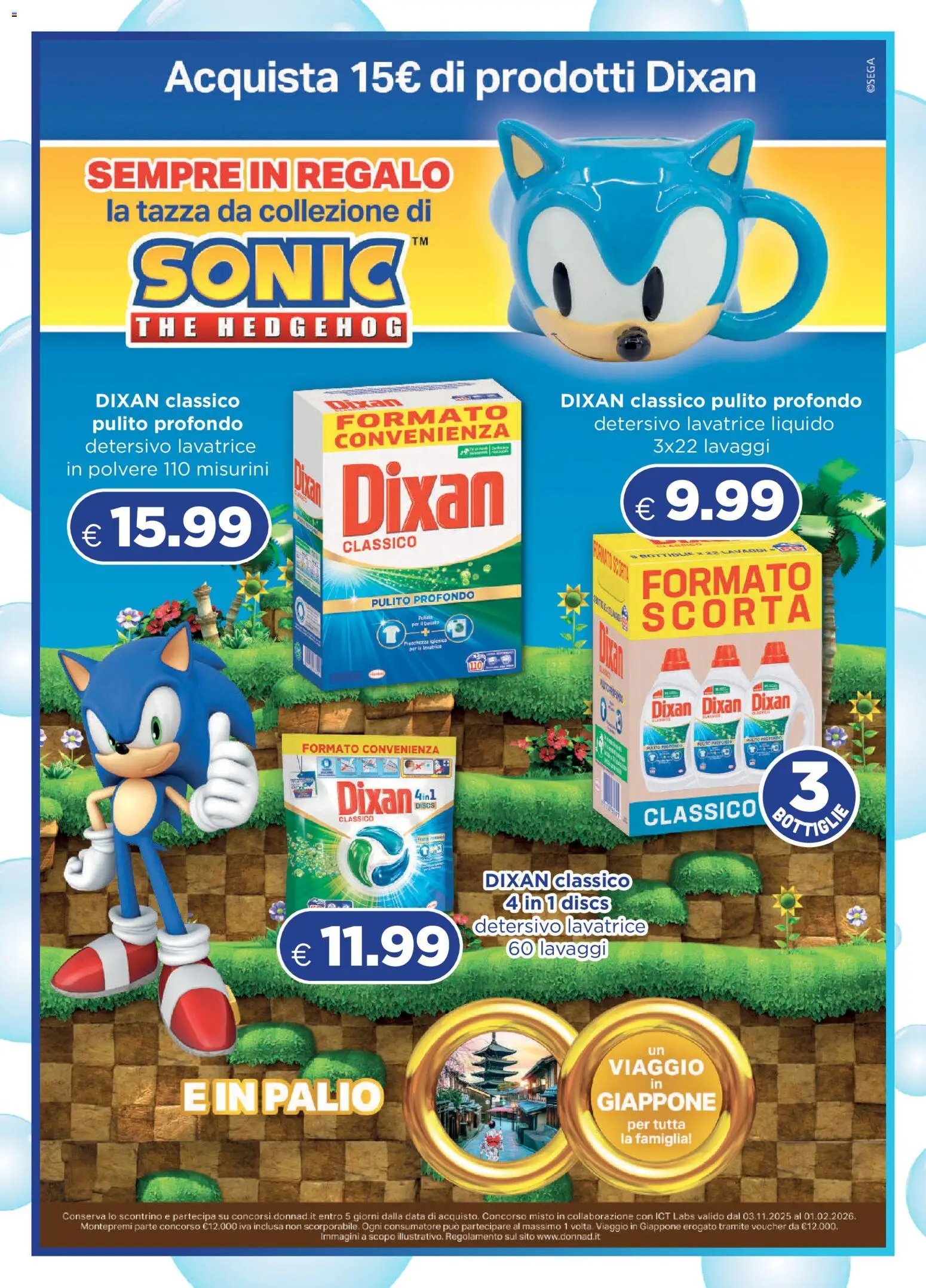 Volantino Acqua e Sapone del 11.01.2026 | Pagina: 2 | Prodotti: Lavatrice, Data, The