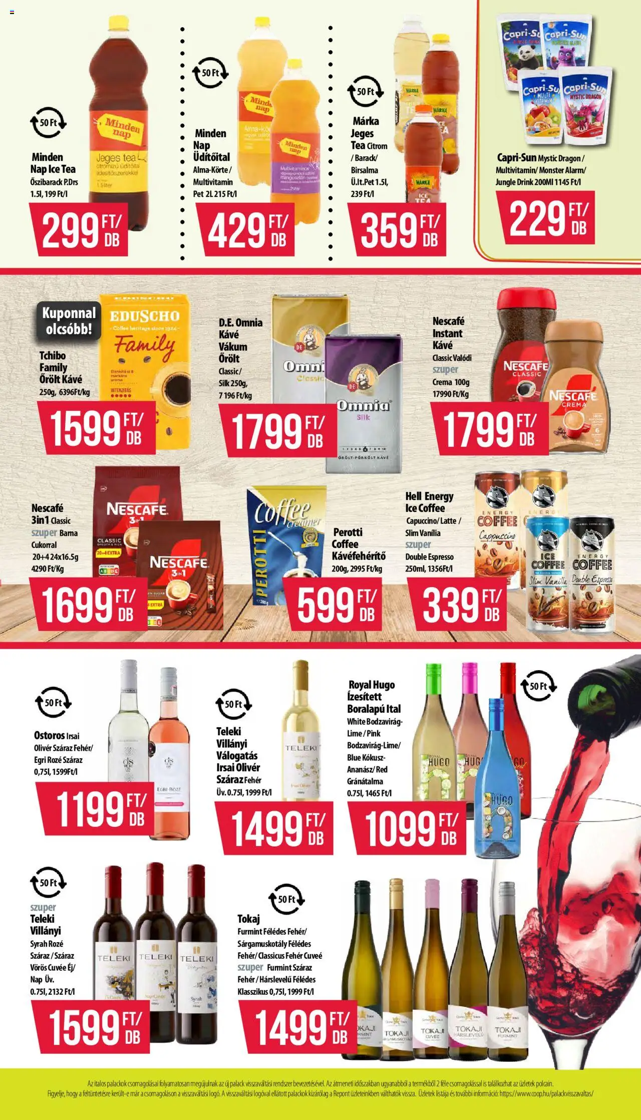 COOP akciós ujság - amely érvényes a következő dátumtól: 12.06.2025 | Oldal: 9 | Termékek: Ice tea, Gránátalma, Tea, Multivitamin