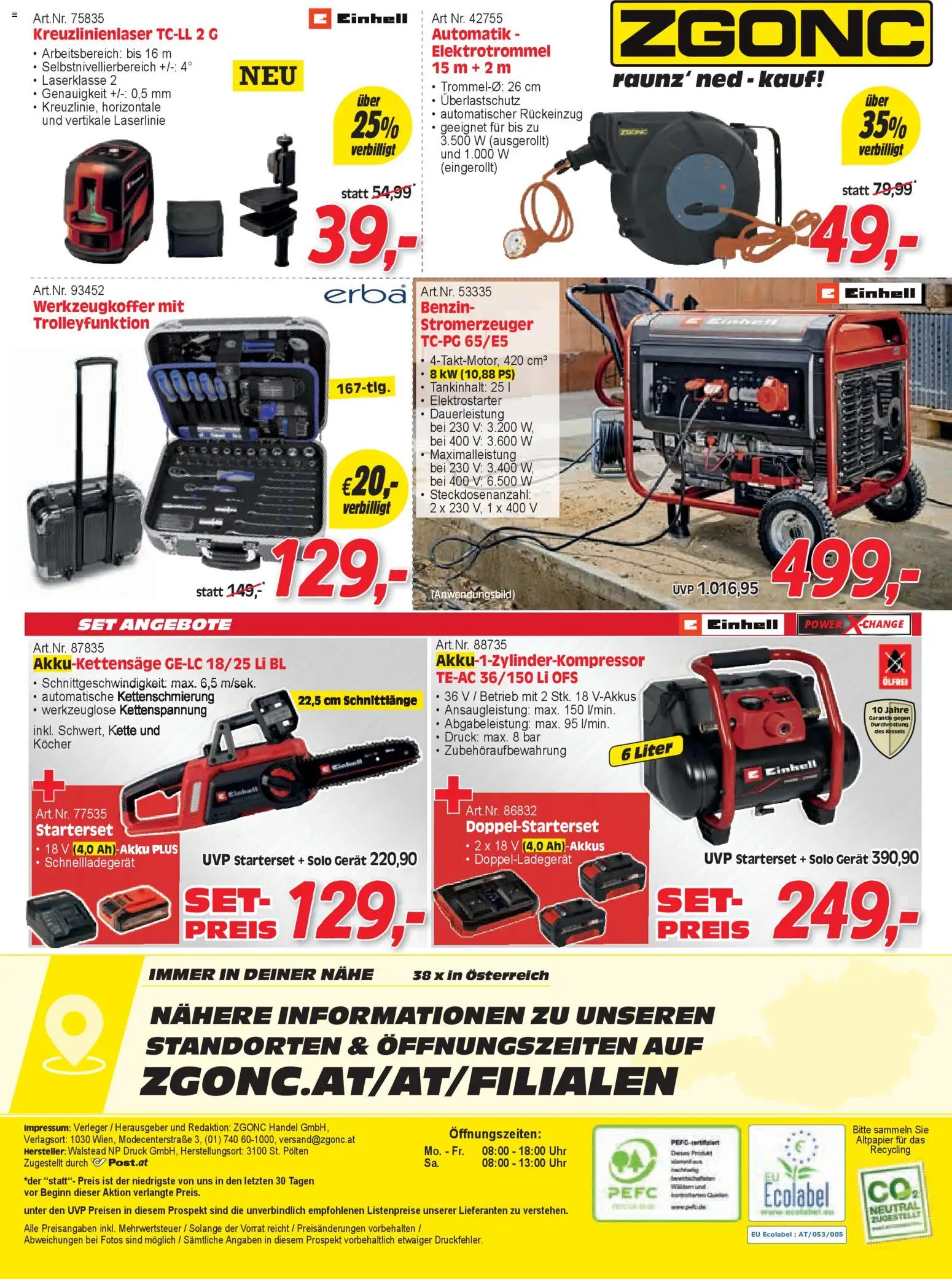 Zgonc Flugblatt Februar I 2026 gültig ab 01.02.2026 | Seite: 24 | Produkte: Uhr, Kocher