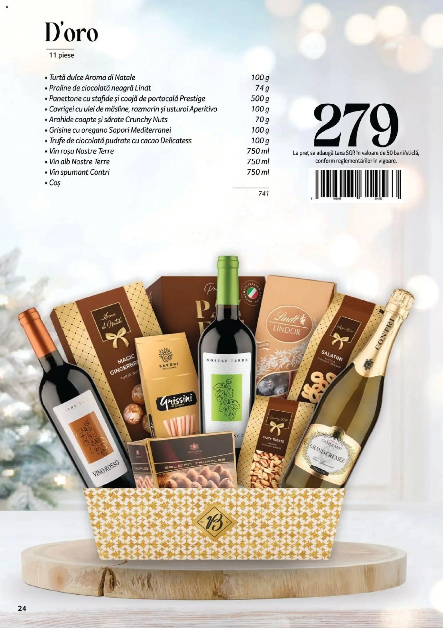 Noul catalog Selgros – valabil de la 07.11.2025 | Pagină: 24 | Produse: Ulei, Cacao, Stafide, Turtă dulce
