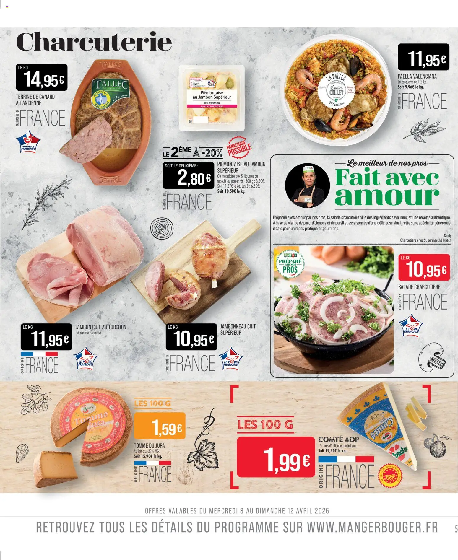 {H1} | Page: 5 | Produits: Torchon, Base, Persil, Viande