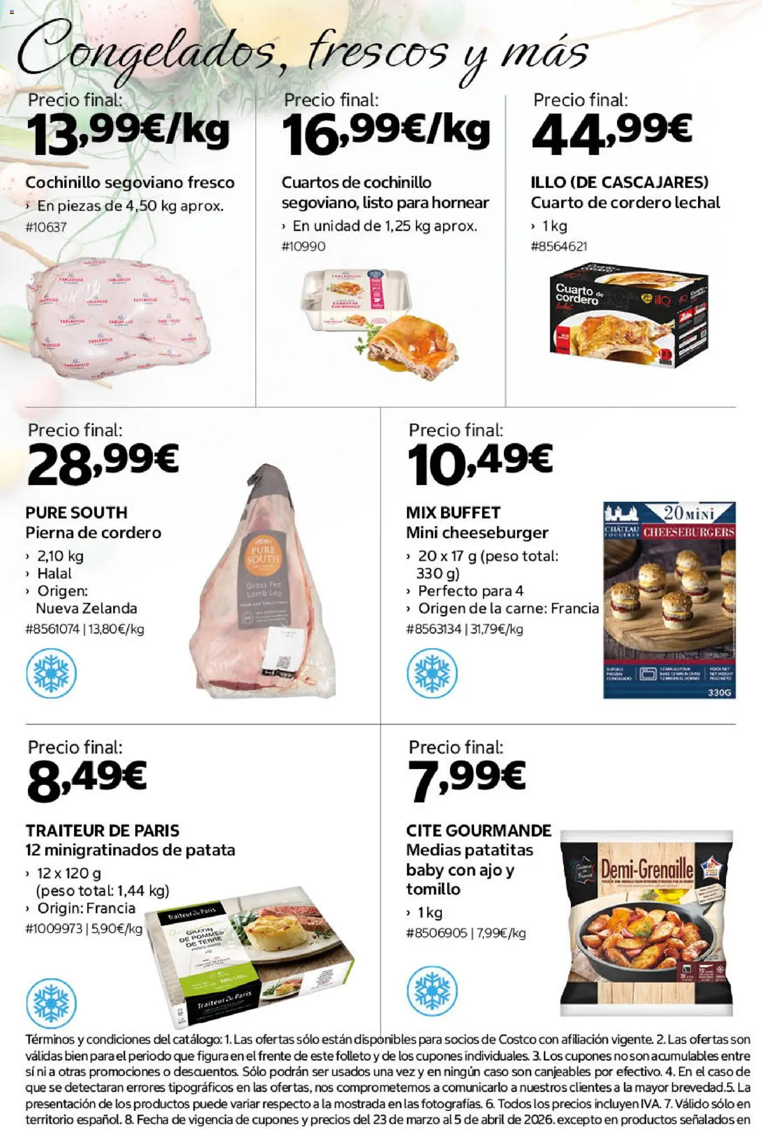 Costco catálogo │ válido desde el 23.03.2026 | Página: 12 | Productos: Medias, Peso, Φίλτρο καφέ