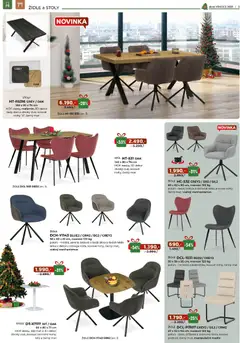Náhled letáku Jamall nábytek leták - Vánoce od 05.11.2025 | Strana: 3 | Produkty: Madlo, Stůl, Židle