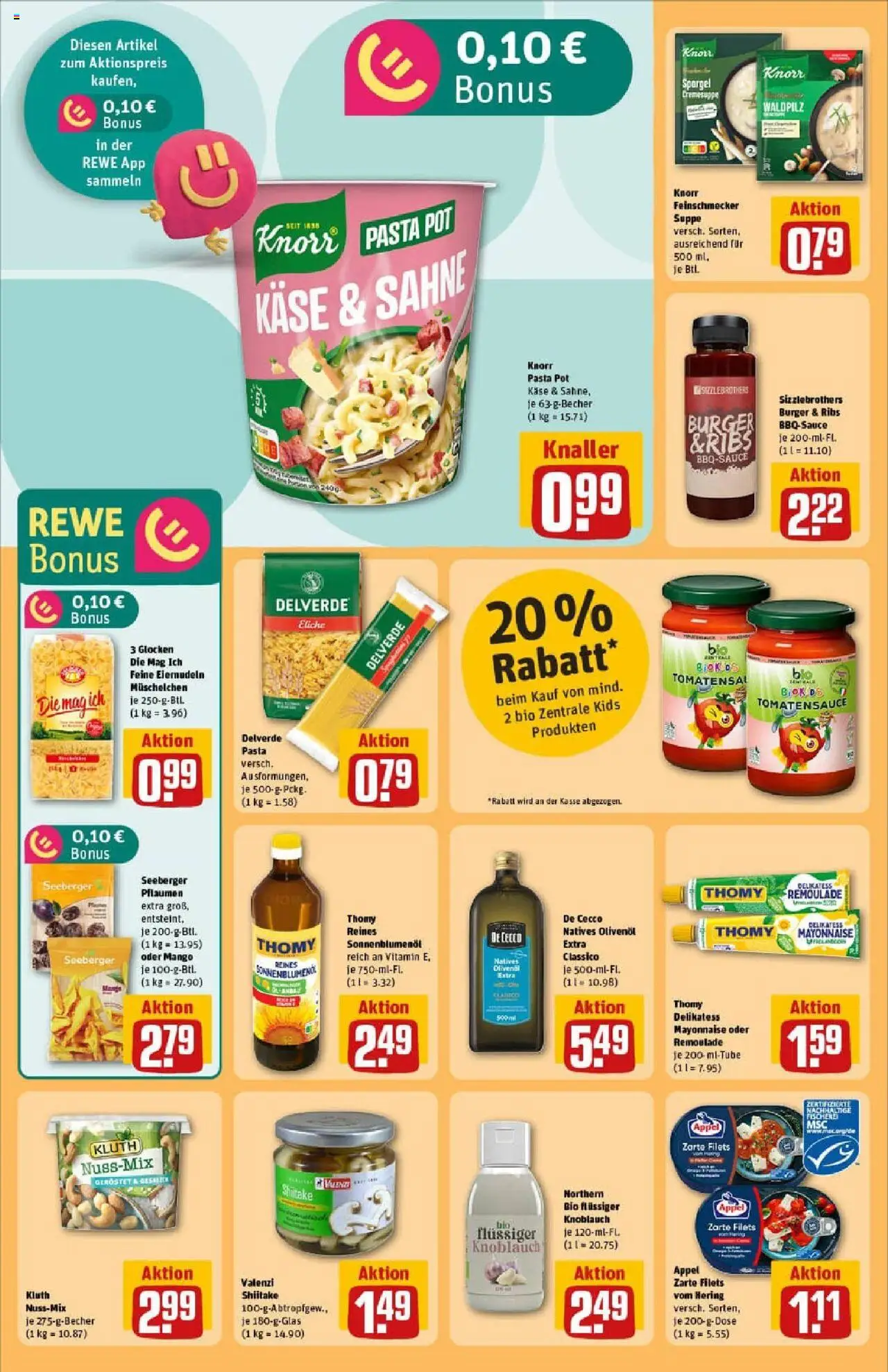 Rewe prospekt Geesthacht	 – gültig ab 01.09.2025 | Seite: 26 | Produkte: Pflaumen, Knorr, Mayonnaise, Mango