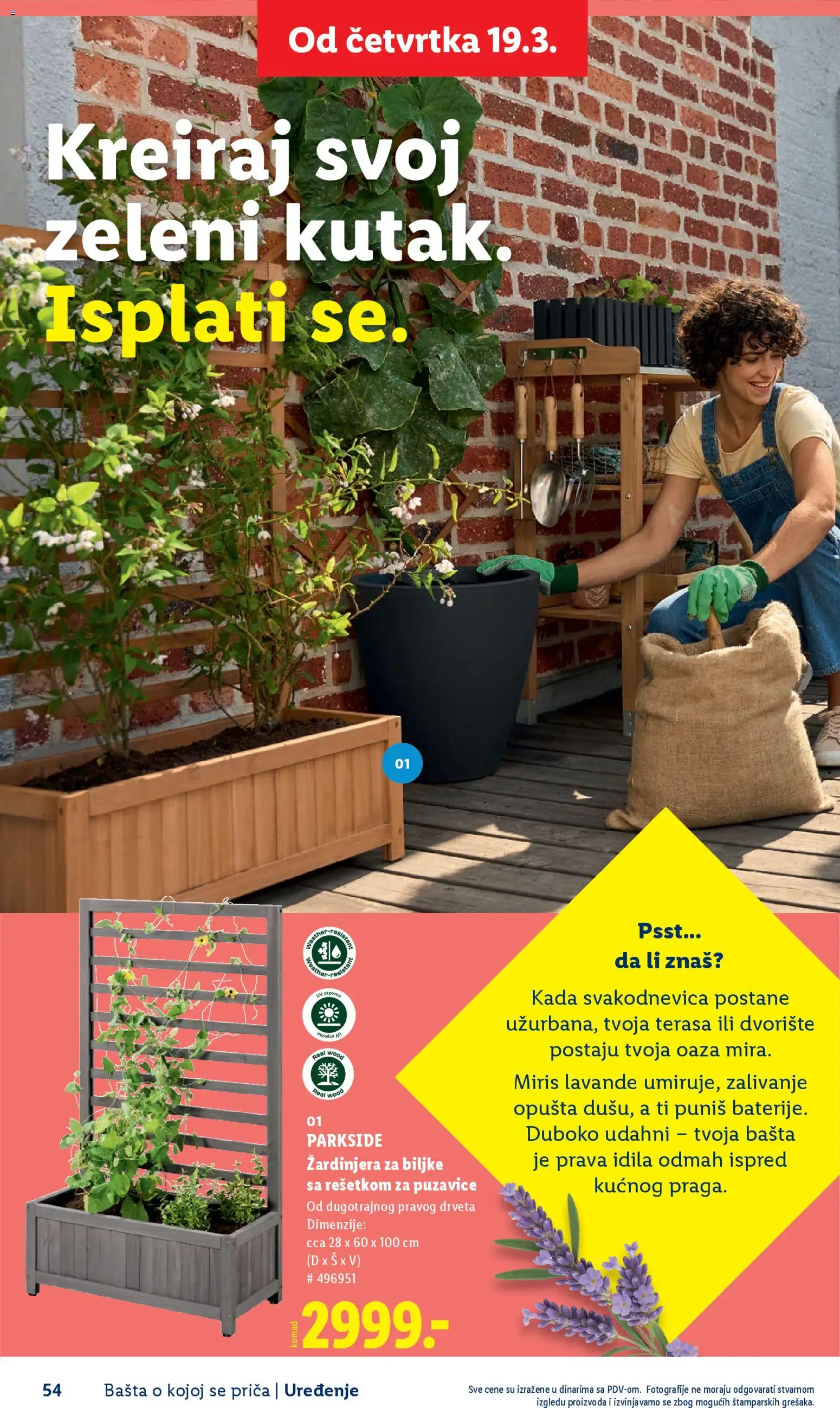 Lidl katalog - važi od 26.02.2026 | Strana: 54 | Proizvode: Parkside, Miris