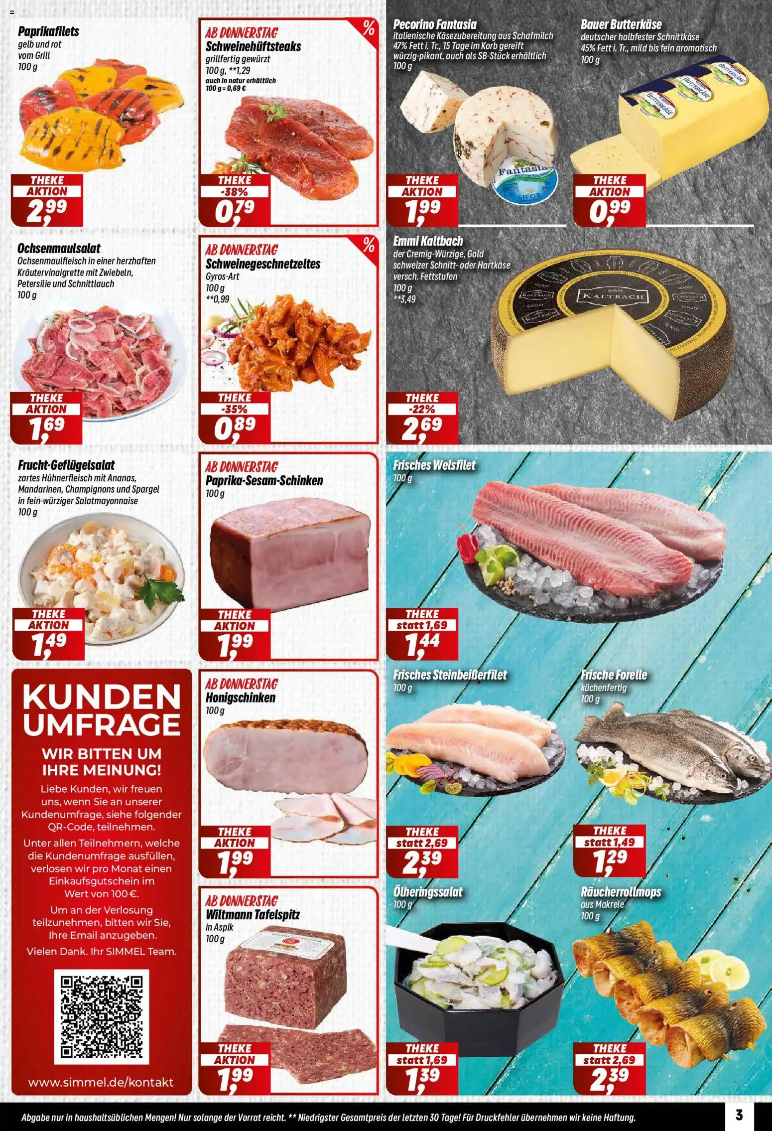 Simmel Prospekt 	 – gültig ab 20.04.2026 | Seite: 3 | Produkte: Tafelspitz, Grill, Theke, Korb
