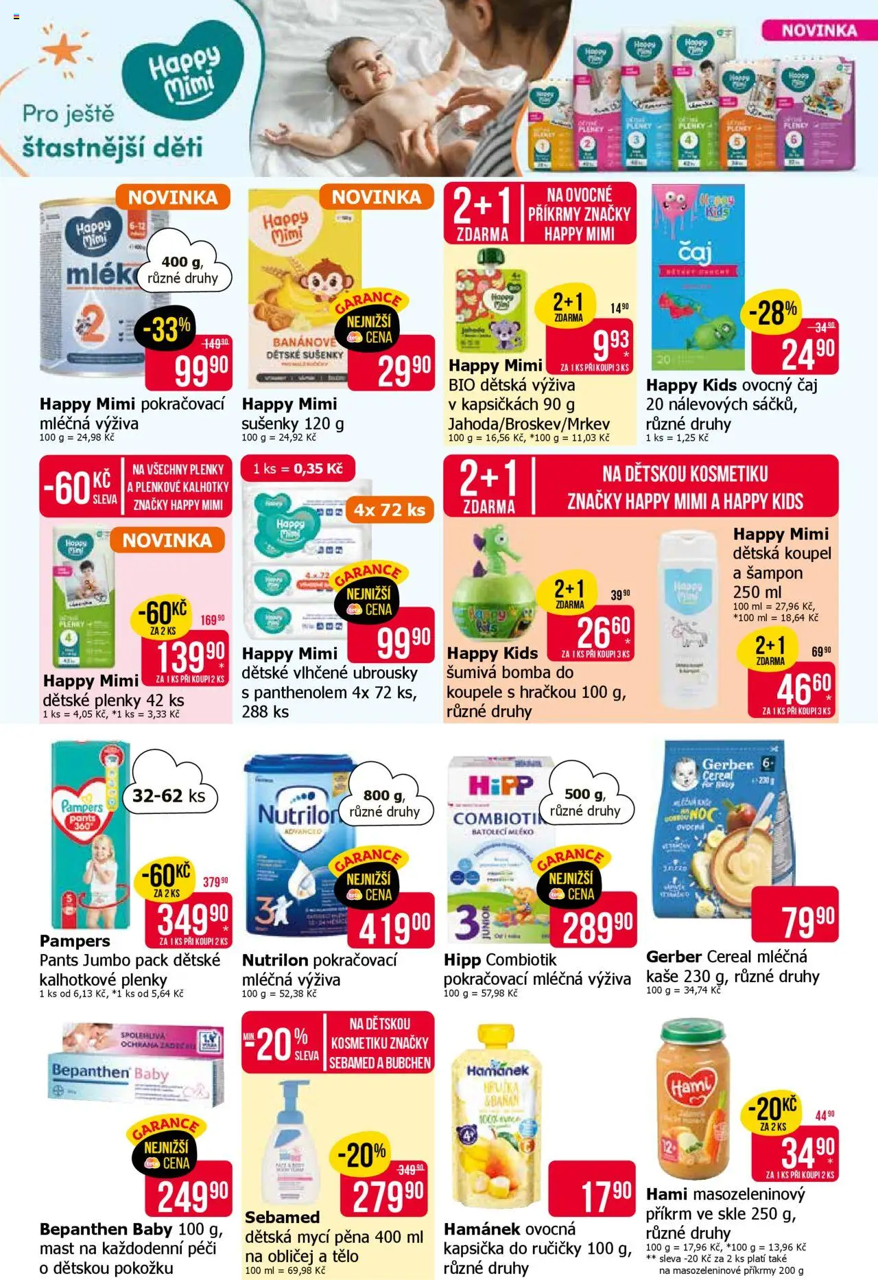 TETA Drogerie leták od 22.10.2025 | Strana: 13 | Produkty: Ovocná kapsička, Pampers, Příkrm, Šampon