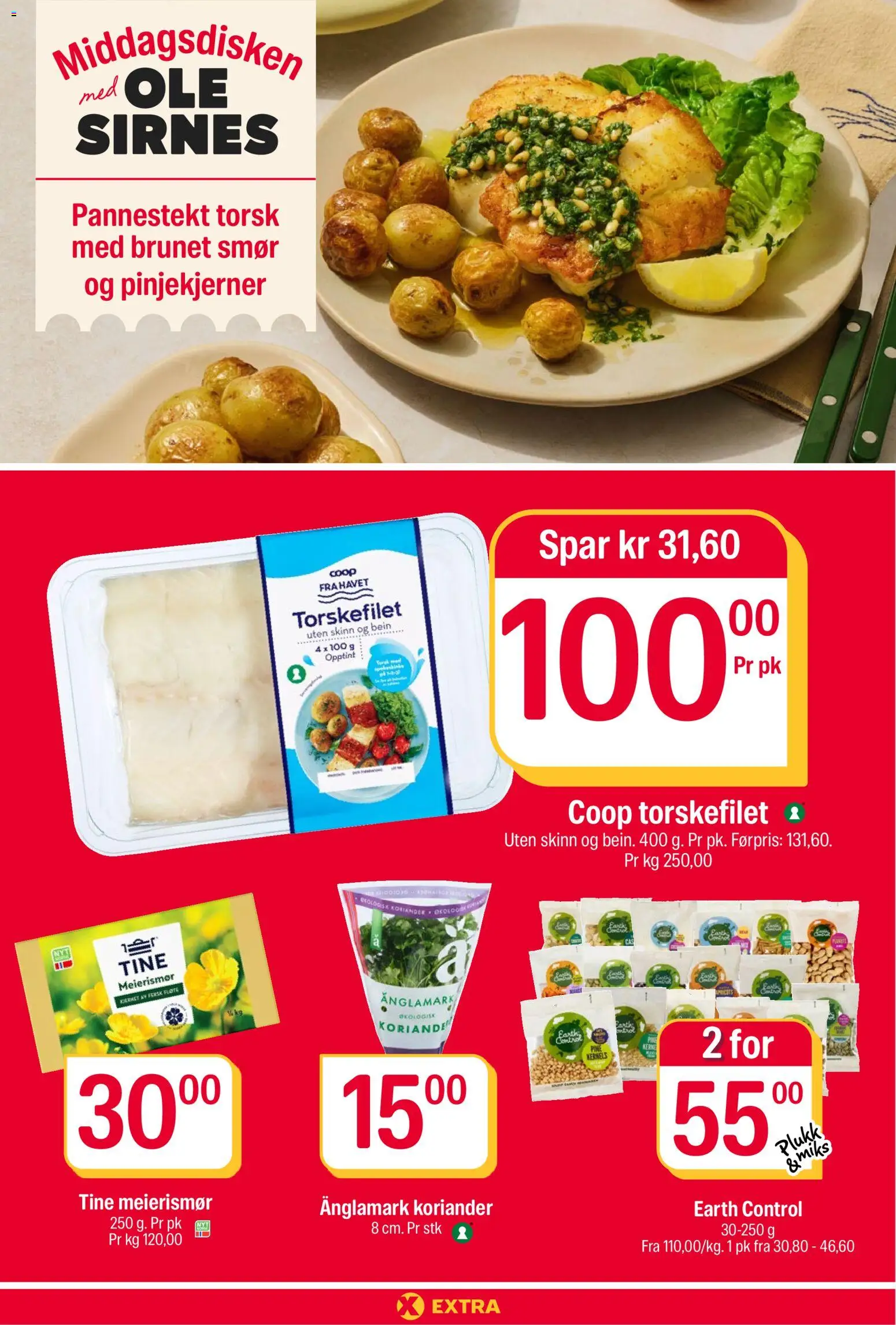 {H1} | Side: 10 | Produkter: Prelungitor, Smør, Суміш дитяча, Koriander