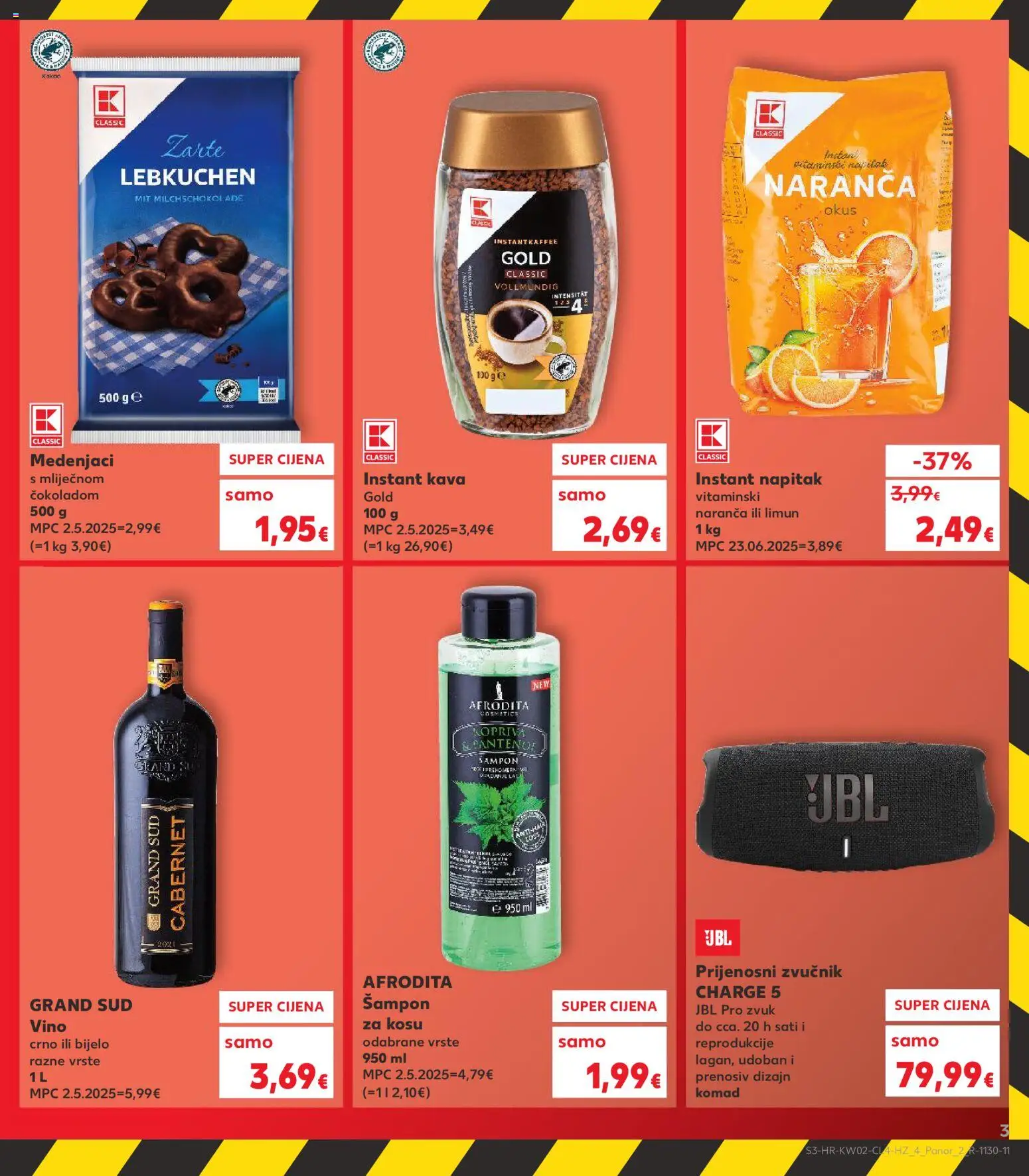 Kaufland katalog | vrijedi od 07.01.2026 | Stranica: 3 | Proizvodi: Šampon, Kava, Limun, Zvučnik