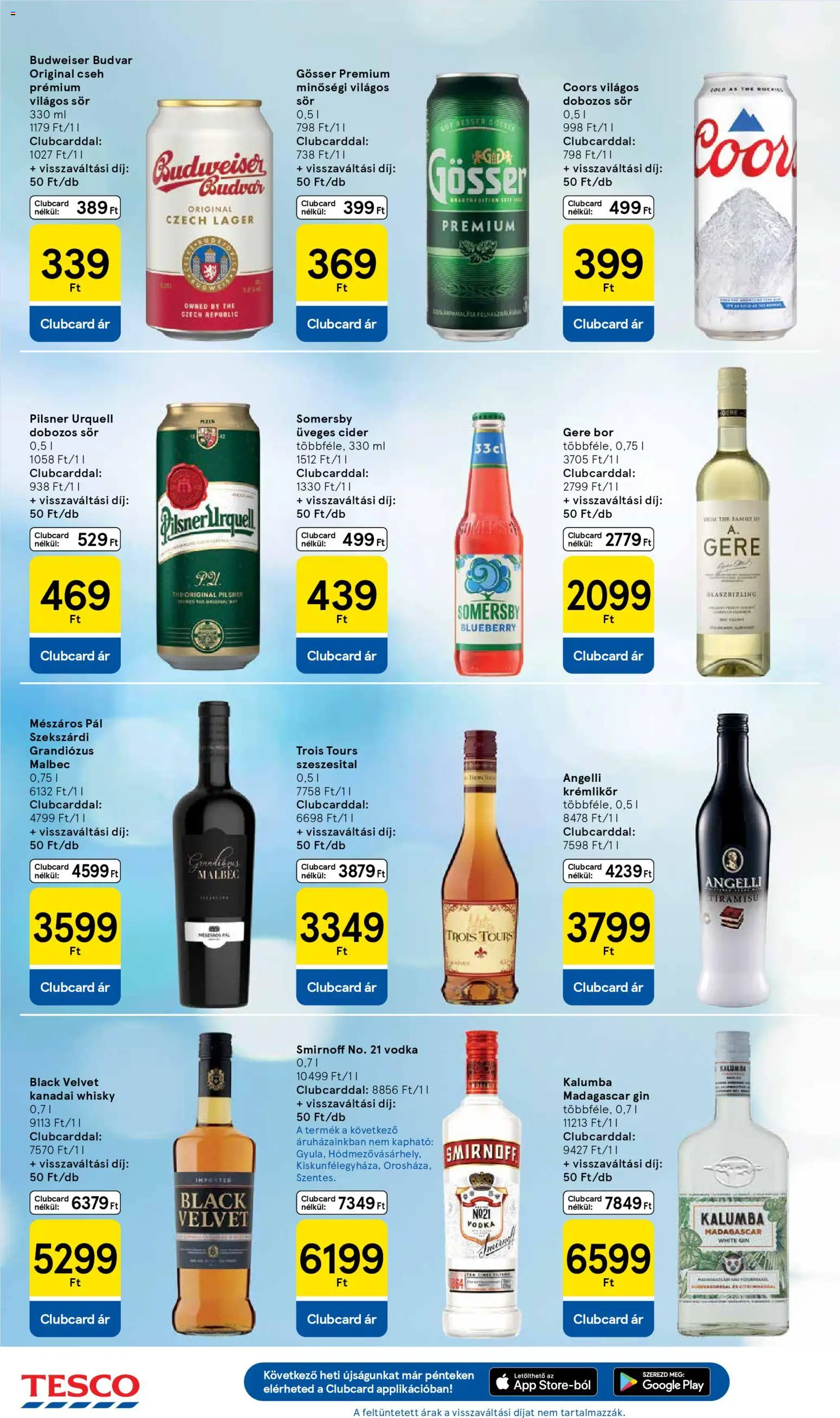 Tesco akciós ujság - amely érvényes a következő dátumtól: 29.01.2026 | Oldal: 24 | Termékek: Tiramisu, Pilsner urquell, Krémlikőr, Gösser