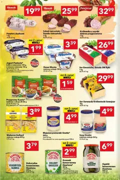 Pogląd oferty "Lewiatan gazetka - Przepis na udany tydzień" - ważna od 19.03.2026 | Strona: 2 | Produkty: Groszek, Czekolada, Makaron, Ogórki