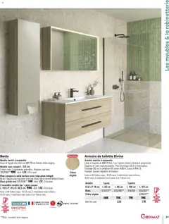 Gedimat - Prévisualisation de Gedimat Salle de bains & Cuisine valide à partir de 01.04.2026 | Page: 29 | Produits: Bento, Porte, Poignées, Prise