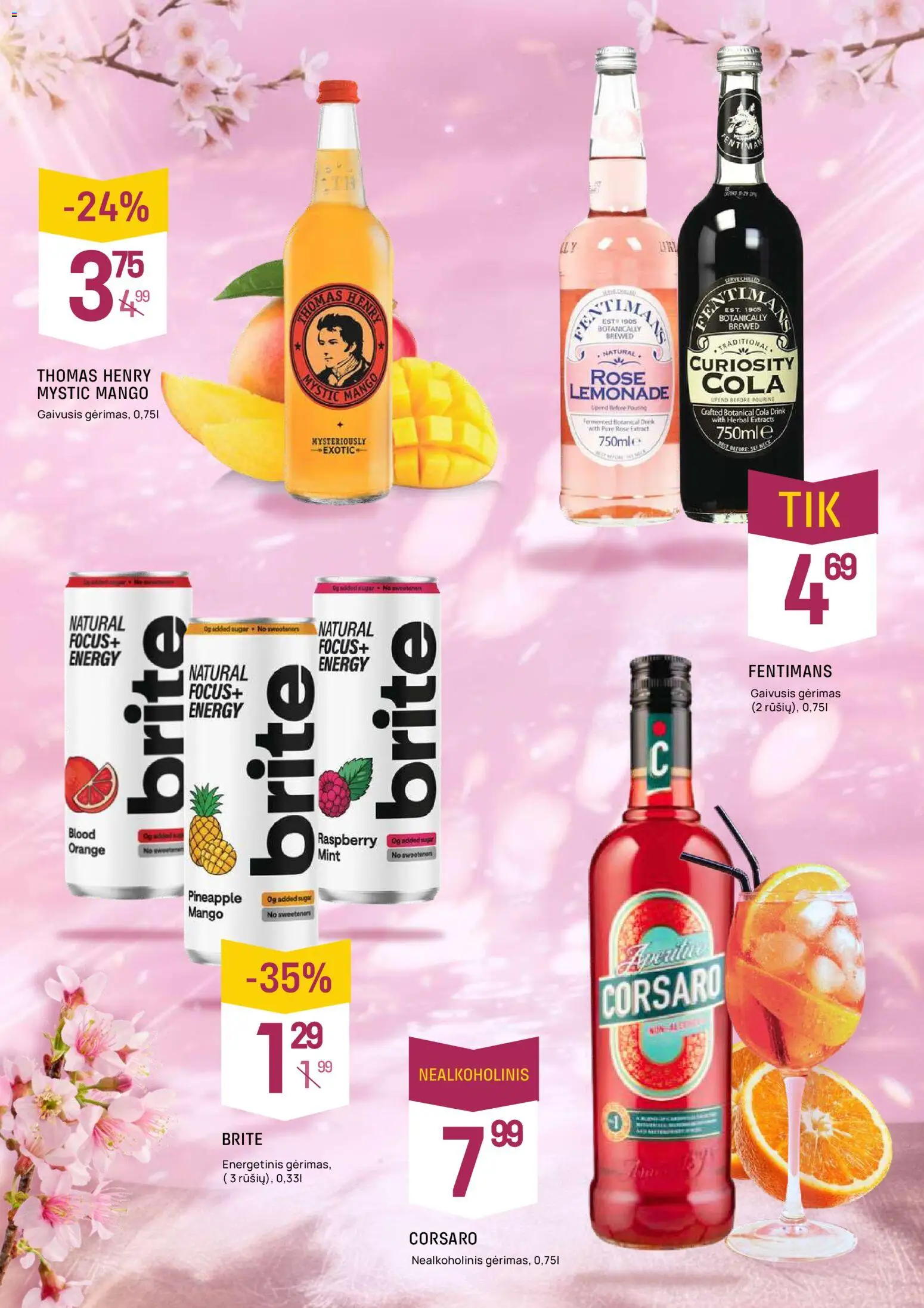 VYNOTEKA akcijos nuo 13.04.2026 | Puslapis: 9 | Prekių: Gaivusis gėrimas