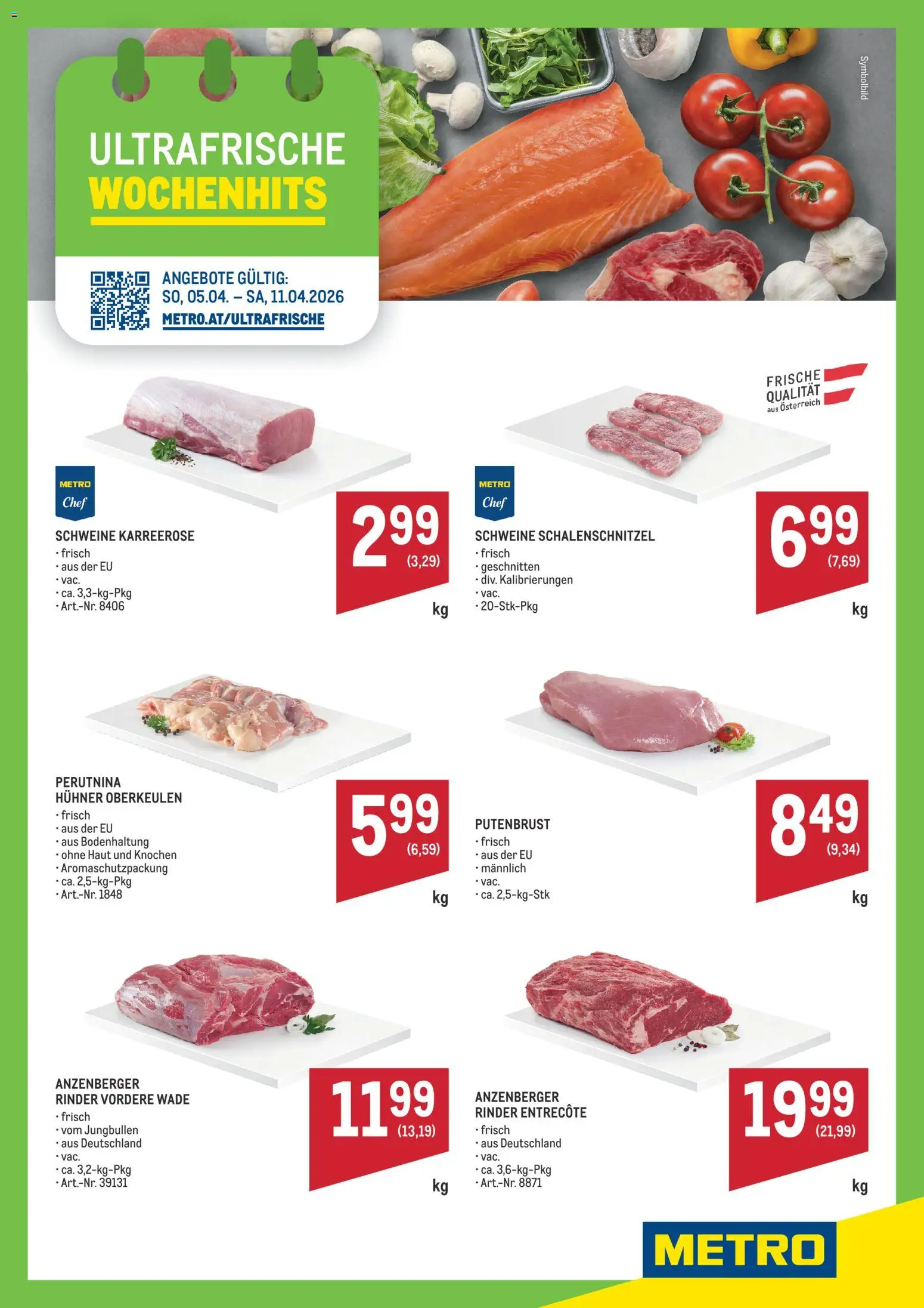 Metro angebote Angebote Wochenhits gültig ab 05.04.2026 | Seite: 1