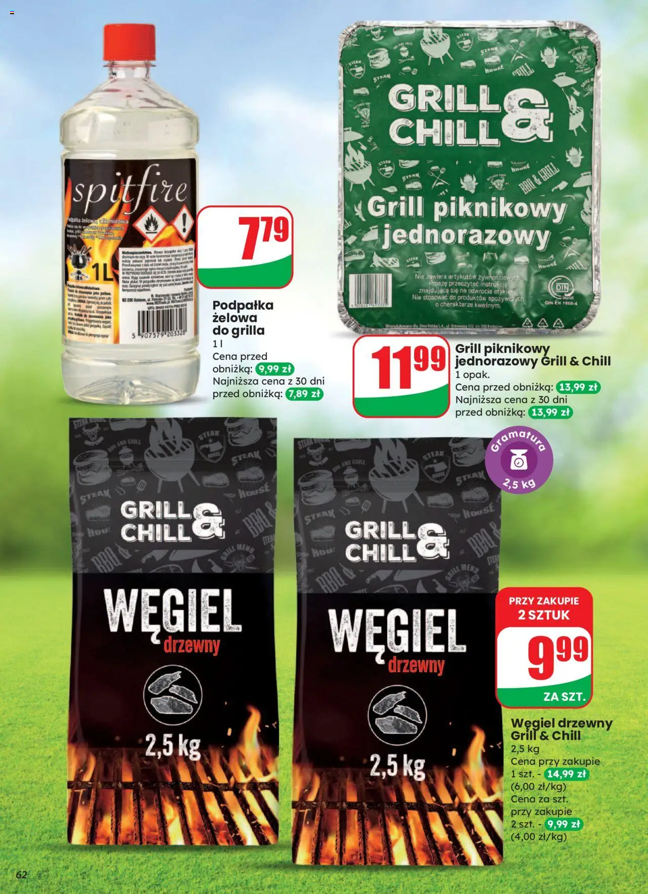 Dino Gazetka od 06.08.2025 | Strona: 62 | Produkty: Grill