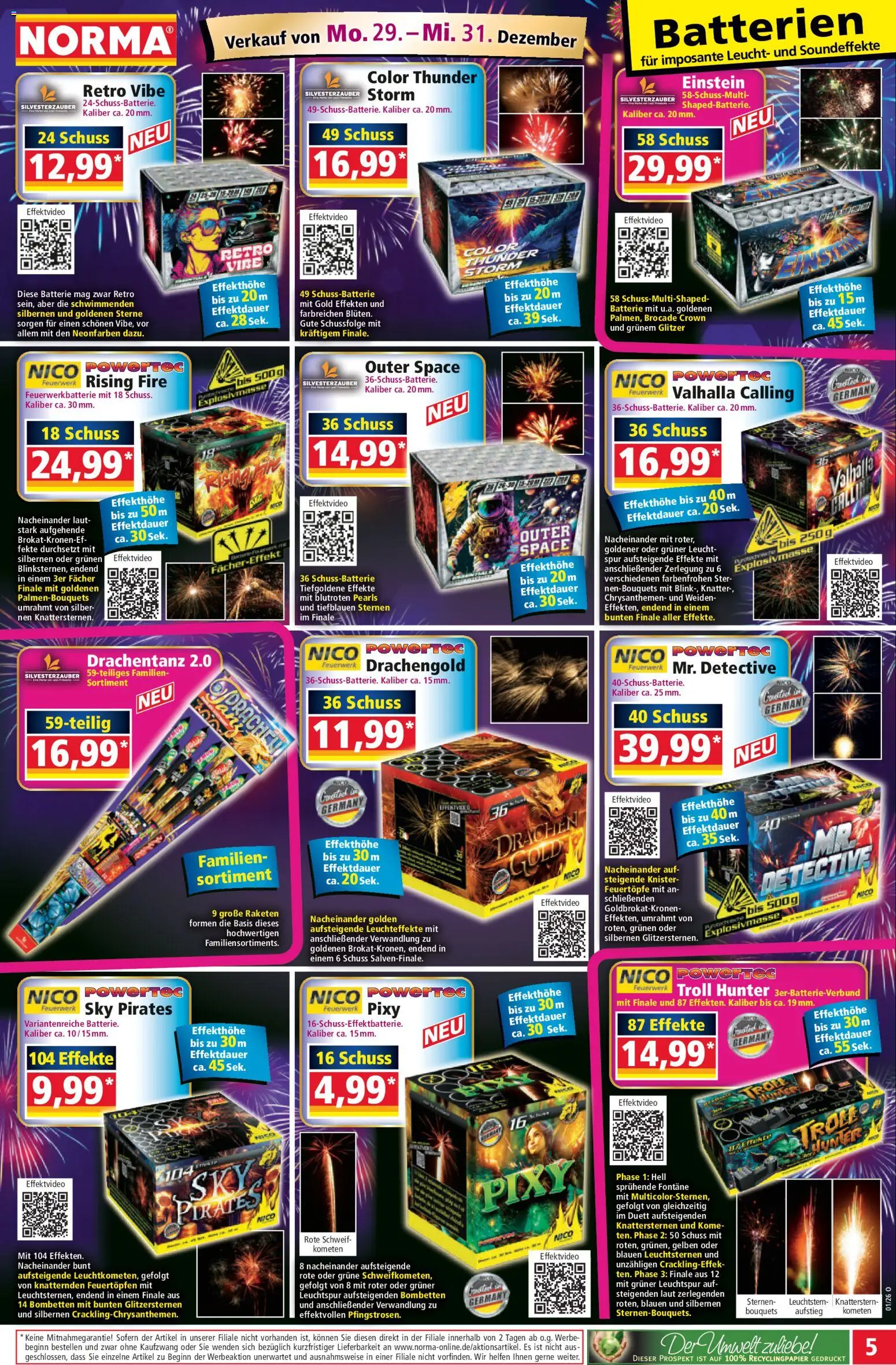 Norma Startschuss 2026 – gültig ab 29.12.2025 | Seite: 5