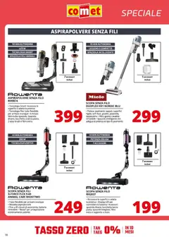 Anteprima del volantino Comet Piccoli Elettrodomestici Cura persona, Pulizia e Stiro catalogo valido a partire dal 23.01.2026 | Pagina: 16