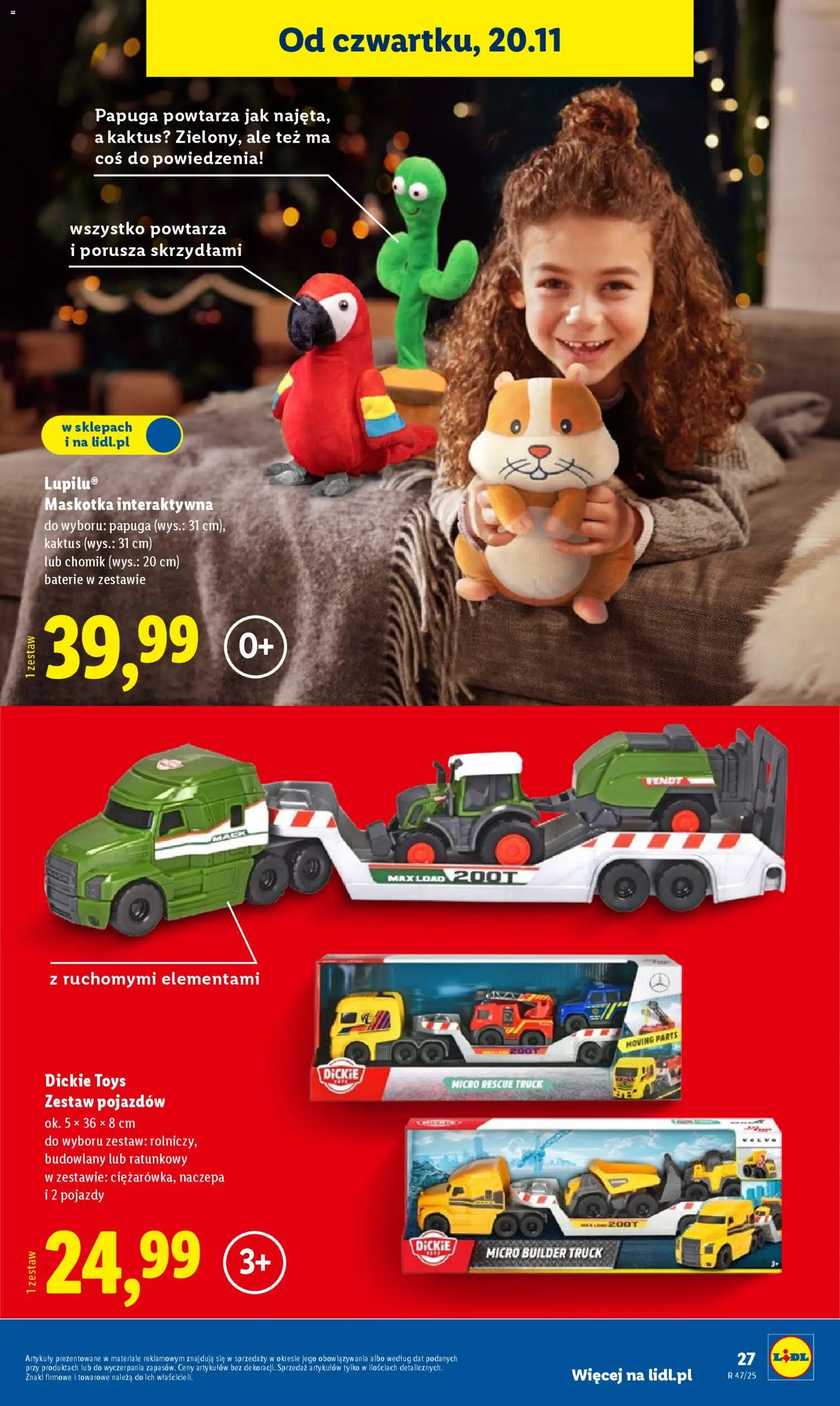 Lidl Katalog zabawek od 03.11.2025 | Strona: 27 | Produkty: Baterie