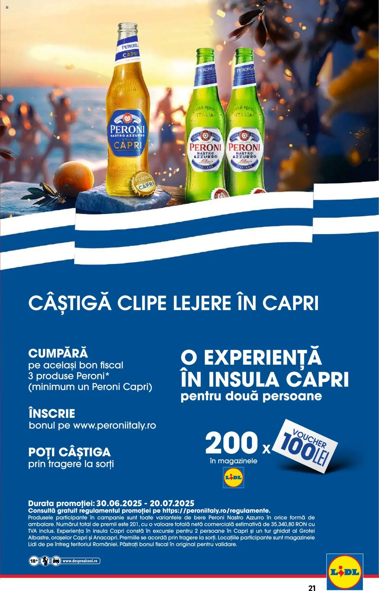 Catalog Lidl – valabil de la 30.06.2025 | Pagină: 21 | Produse: Bere