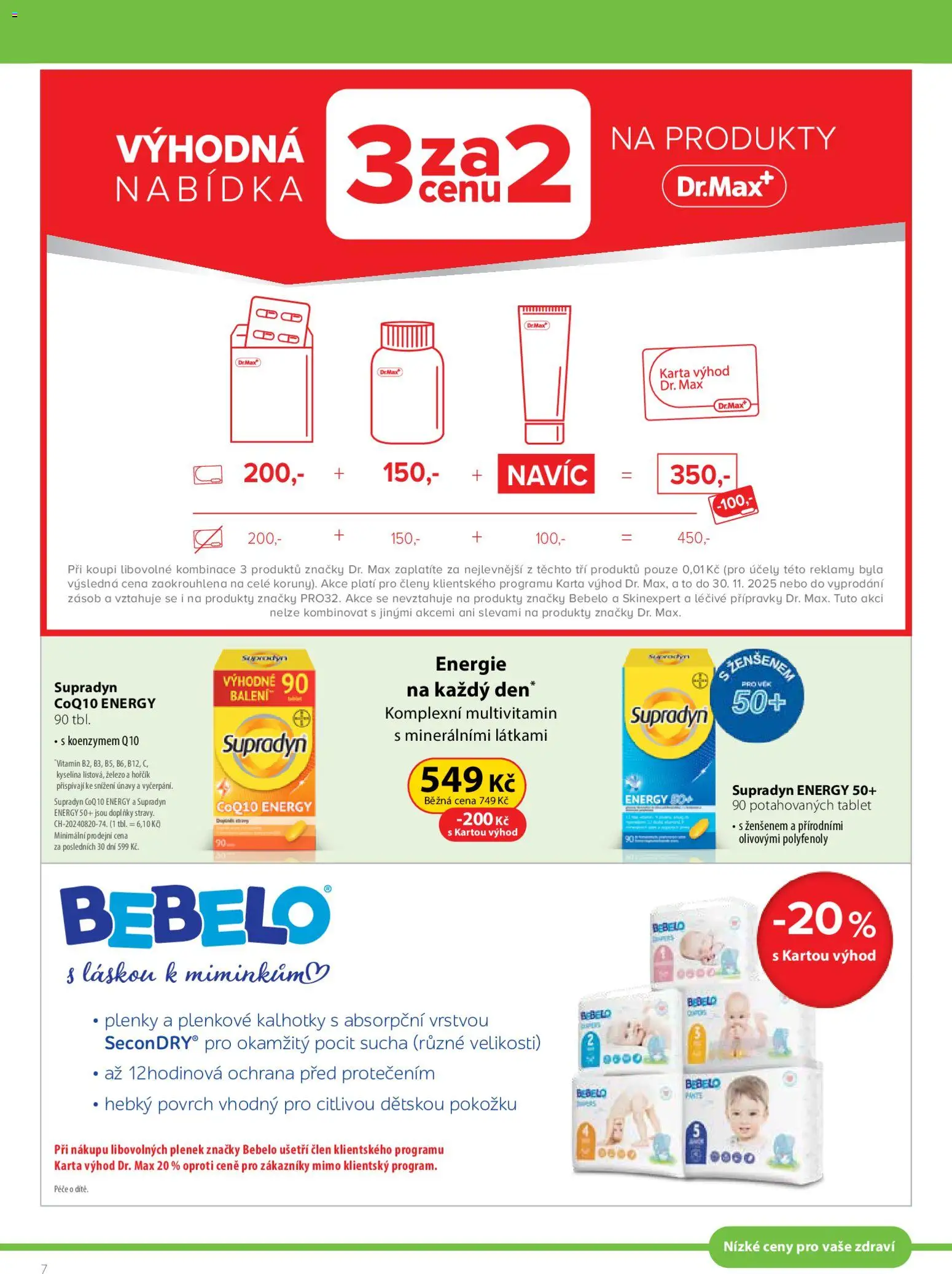 Dr. Max leták od 01.11.2025 | Strana: 7 | Produkty: Hořčík, Kalhotky, Plenkové kalhotky, Plenky