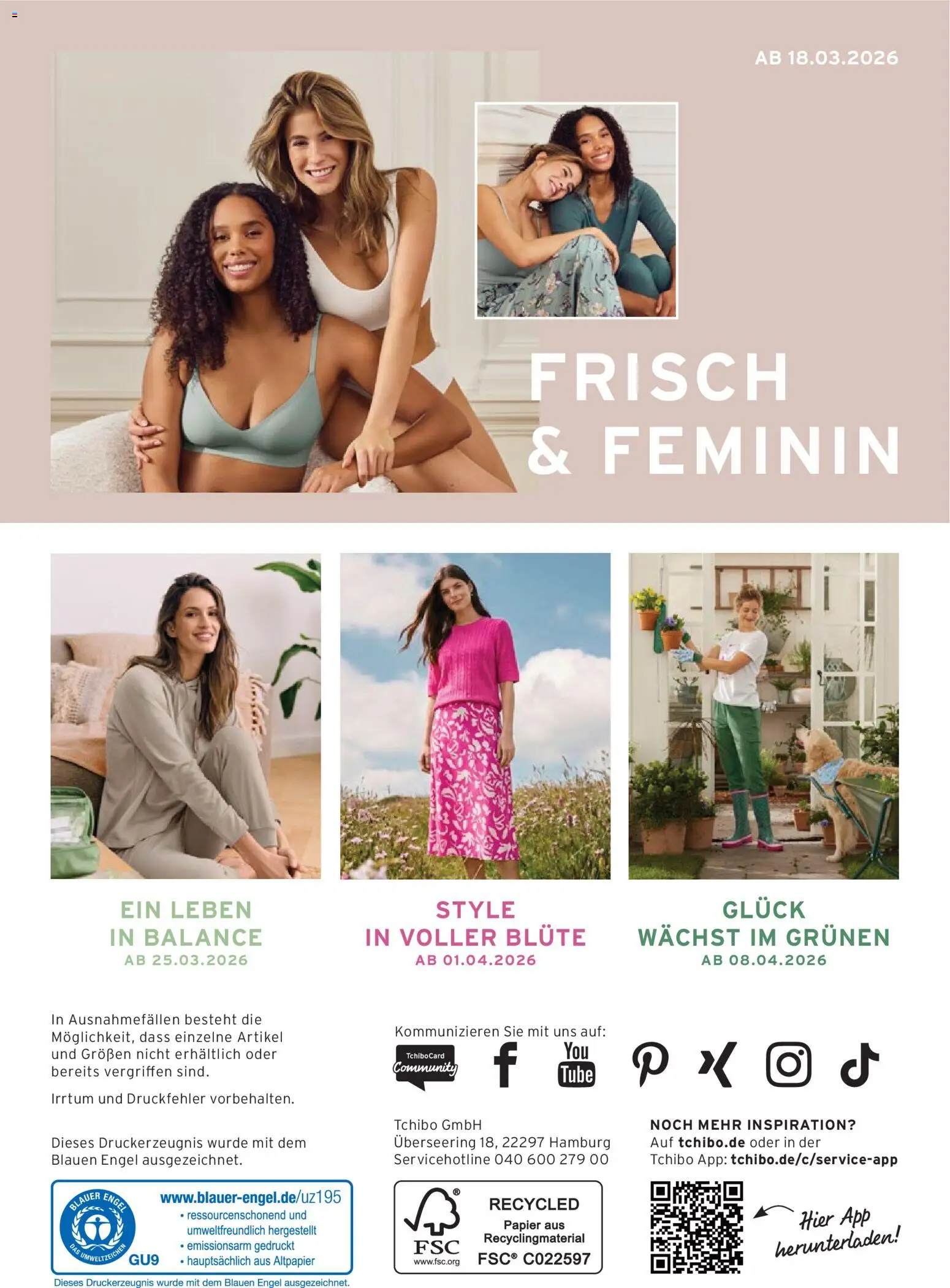 Prospekt Tchibo Wilde Hasen, bunte Blumen – gültig ab 11.03.2026 | Seite: 31