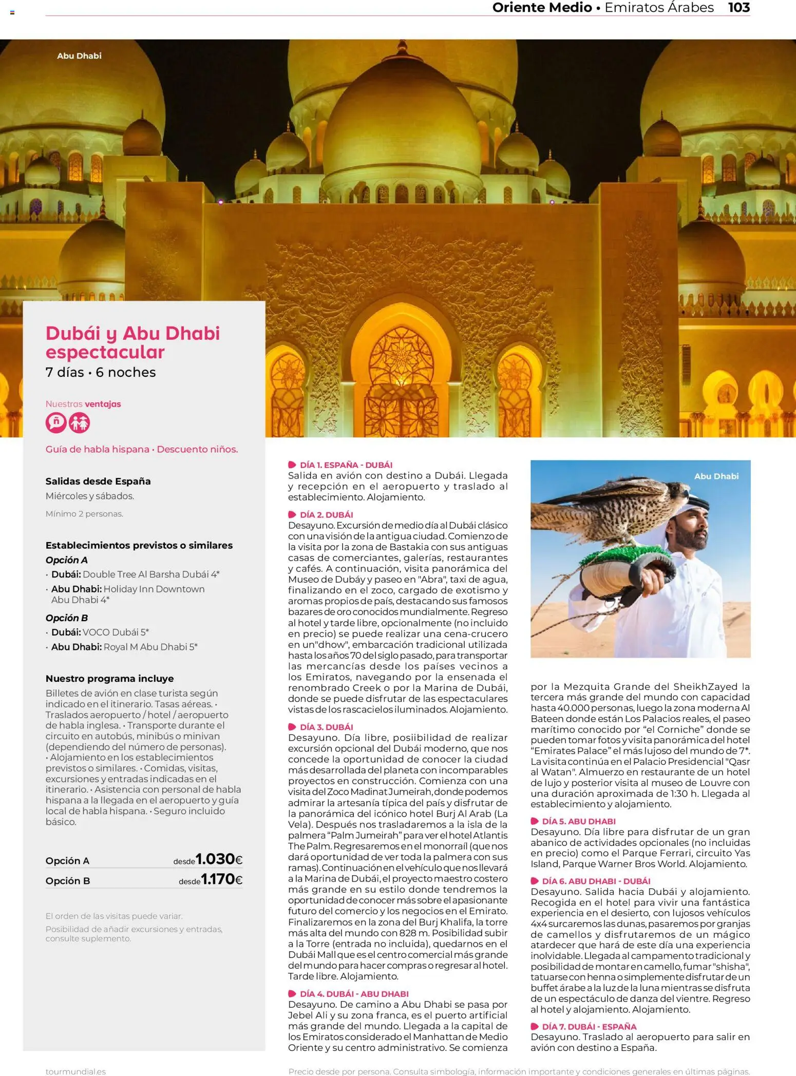 Viajes El Corte Inglés Africa y Oriente Medio │ válido desde el 01.01.2026 | Página: 103