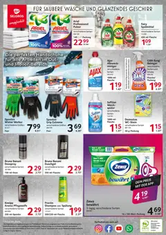 Selgros Prospekt 	 ab 13.11.2025 gültig | Seite: 28 | Produkte: Ariel, Shampoo, Spülung, Seife