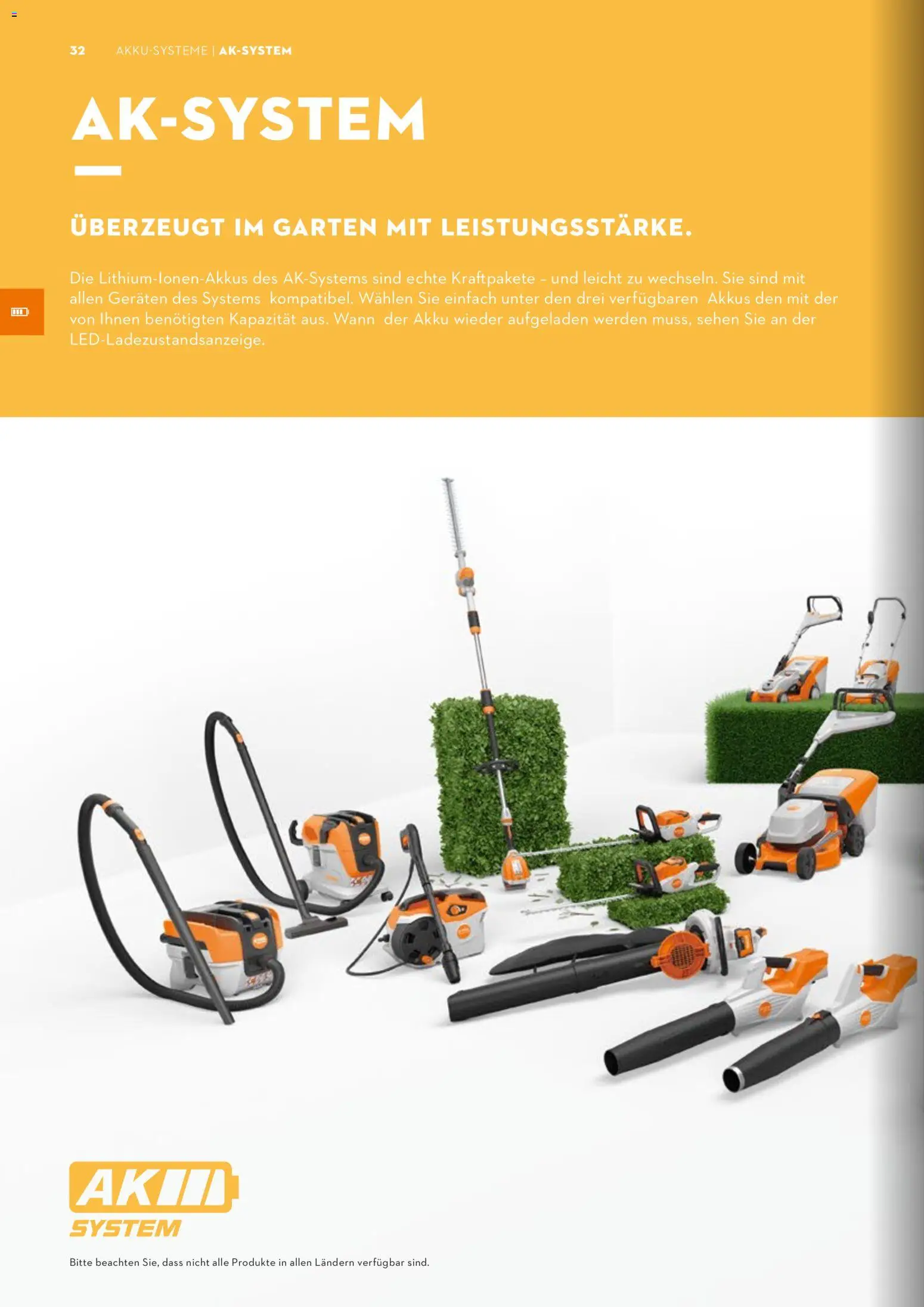 STIHL Katalog – gültig ab 01.01.2026 | Seite: 32