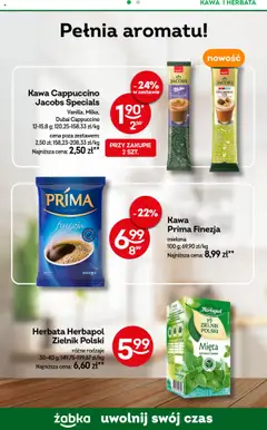 Żabka Gazetka - To się opłaca od 27.08.2025 | Strona: 16 | Produkty: Cappuccino, Milka, Mięta, Kawa prima