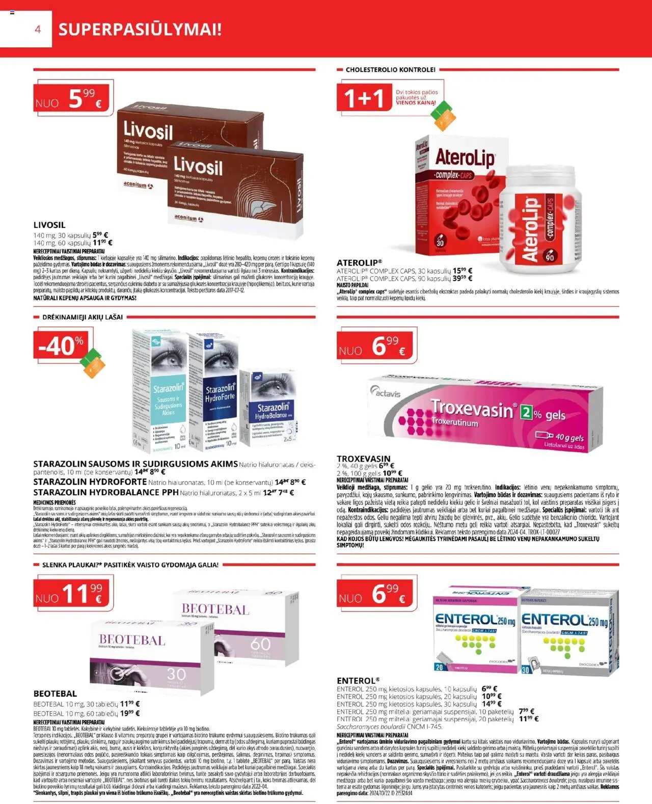 Gintarinė - Leidinys│galioja nuo 01.08.2025 | Puslapis: 4