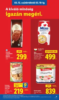 Dulano Sertésvagdalt, Sertésvagdalt 340 g - amely érvényes a következő dátumtól: 12.03.2026 | Oldal: 13