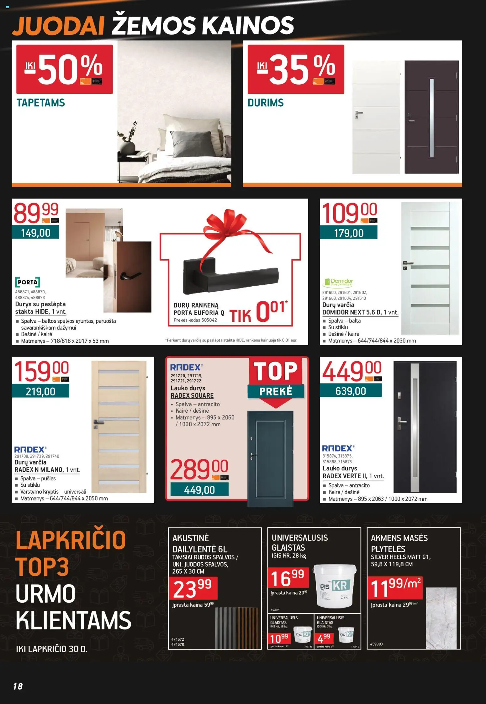 ERMITAŽAS akcijos nuo 03.11.2025 | Puslapis: 18