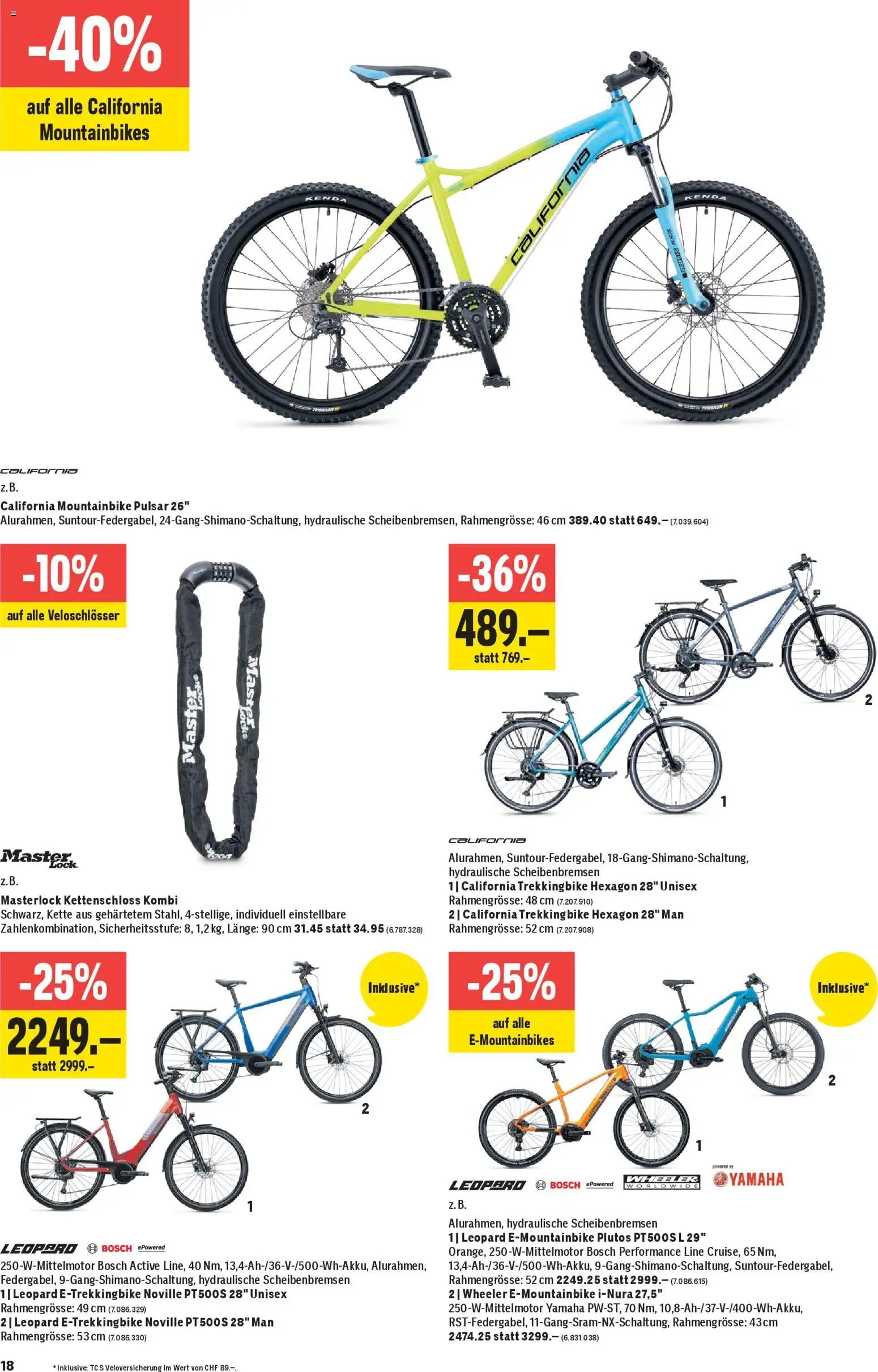 Jumbo Aktionen – gültig ab 06.11.2025 | Seite: 18 | Produkte: Mountainbike, Bosch