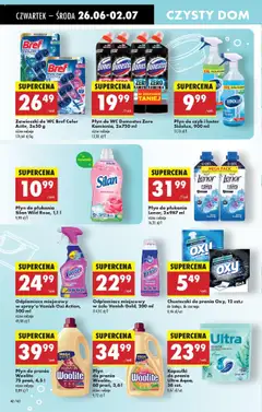 Biedronka gazetka - Oferta W tym tygodniu od 26.06.2025 | Strona: 54 | Produkty: Kapsułki do prania ultra, Domestos, Kapsułki do prania, Płyn do WC Domestos