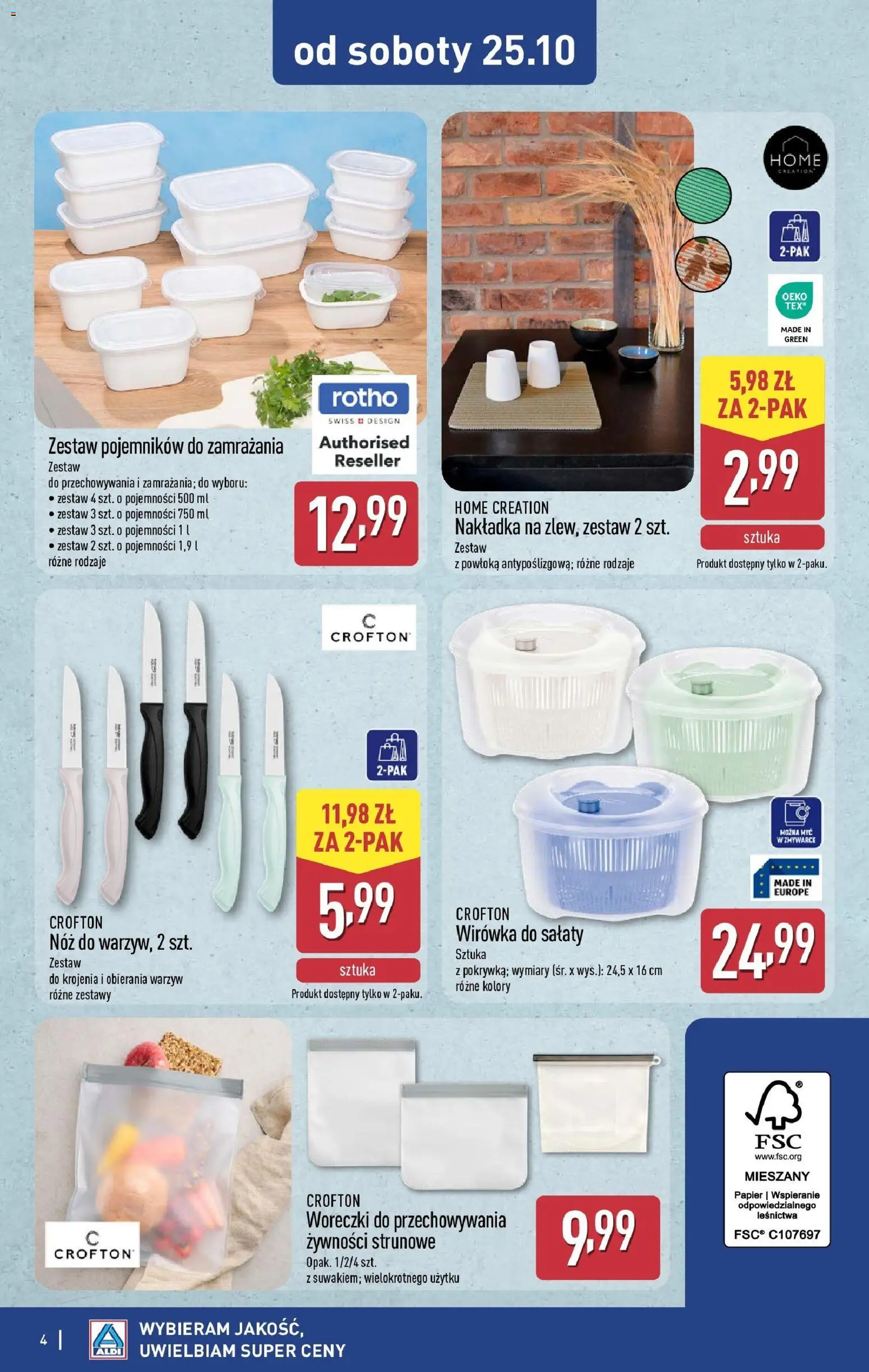 Aldi Gazetka - Od soboty od 25.10.2025 | Strona: 4