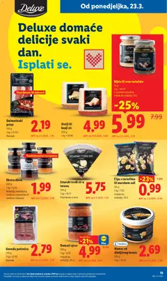 Ovčji ili kozji sir, 250 g - Pregled kataloga iz trgovine Lidl, vrijedi od 23.03.2026 | Stranica: 13