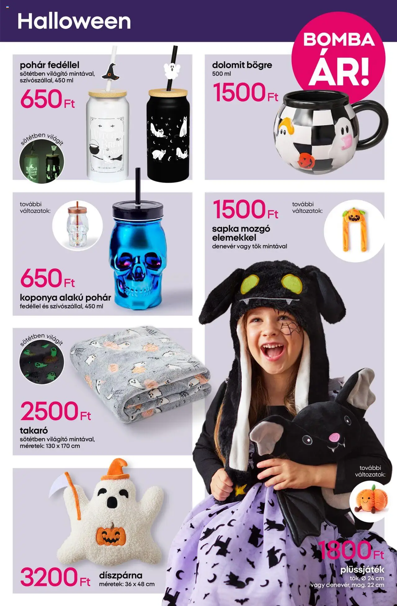 Pepco akciós ujság - amely érvényes a következő dátumtól: 18.09.2025 | Oldal: 11 | Termékek: Sapka, Tök, Takaró, Díszpárna