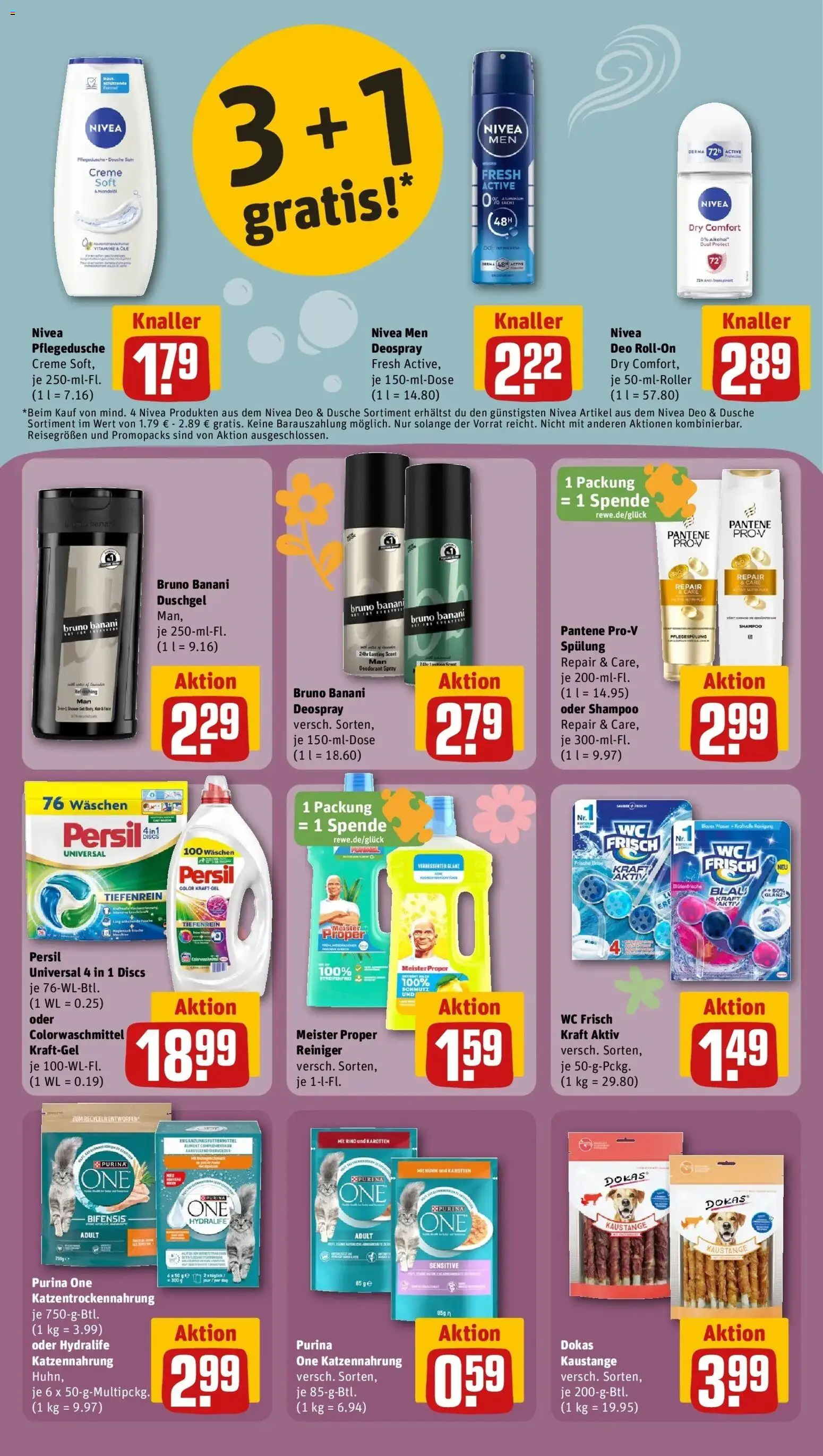 Rewe Prospekt Bochum	 – gültig ab 23.03.2026 | Seite: 26 | Produkte: Creme, Wasser, Shower Gel, Deo Roll-On