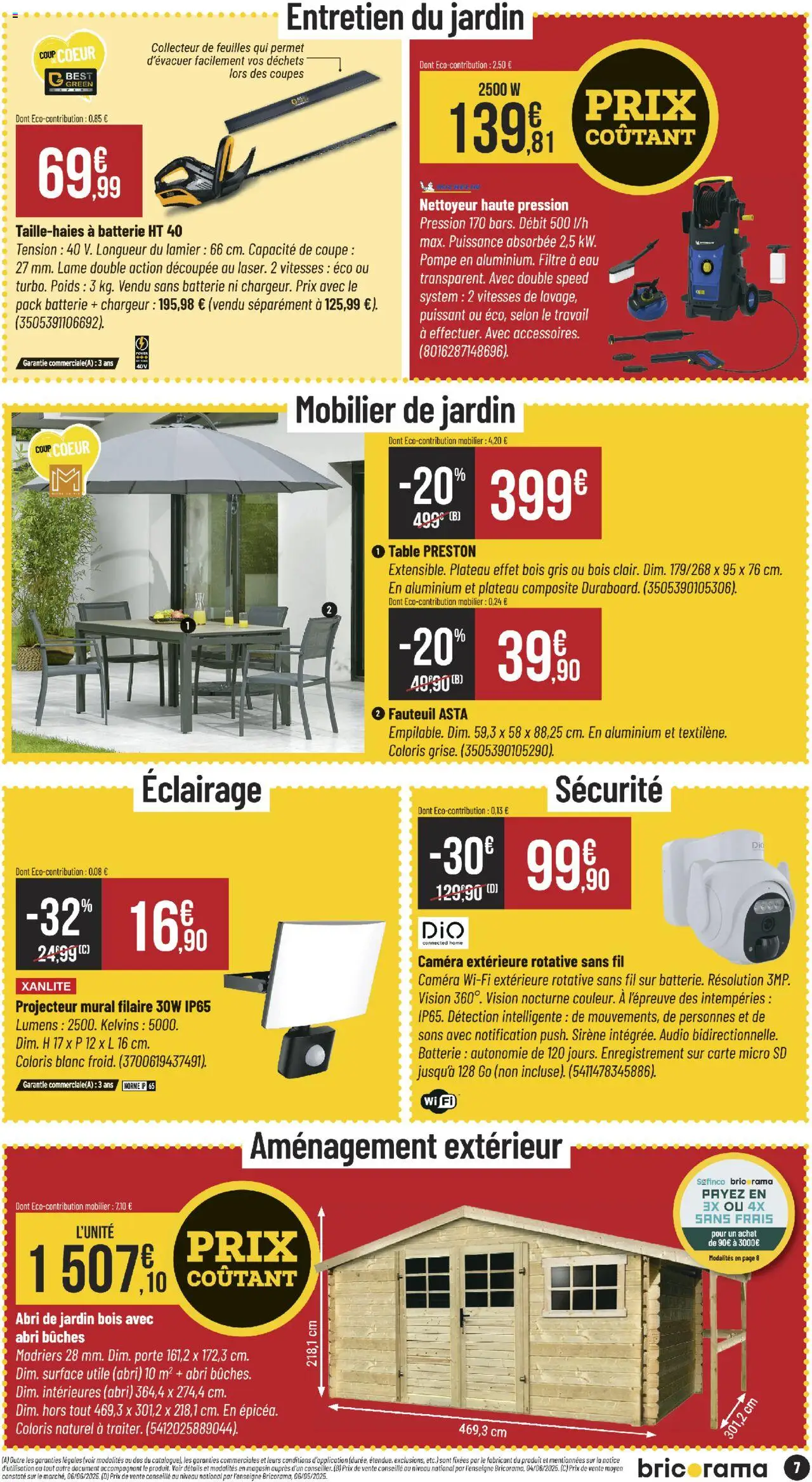  | Page: 7 | Produits: Filtre, Batterie, Caméra, Projecteur