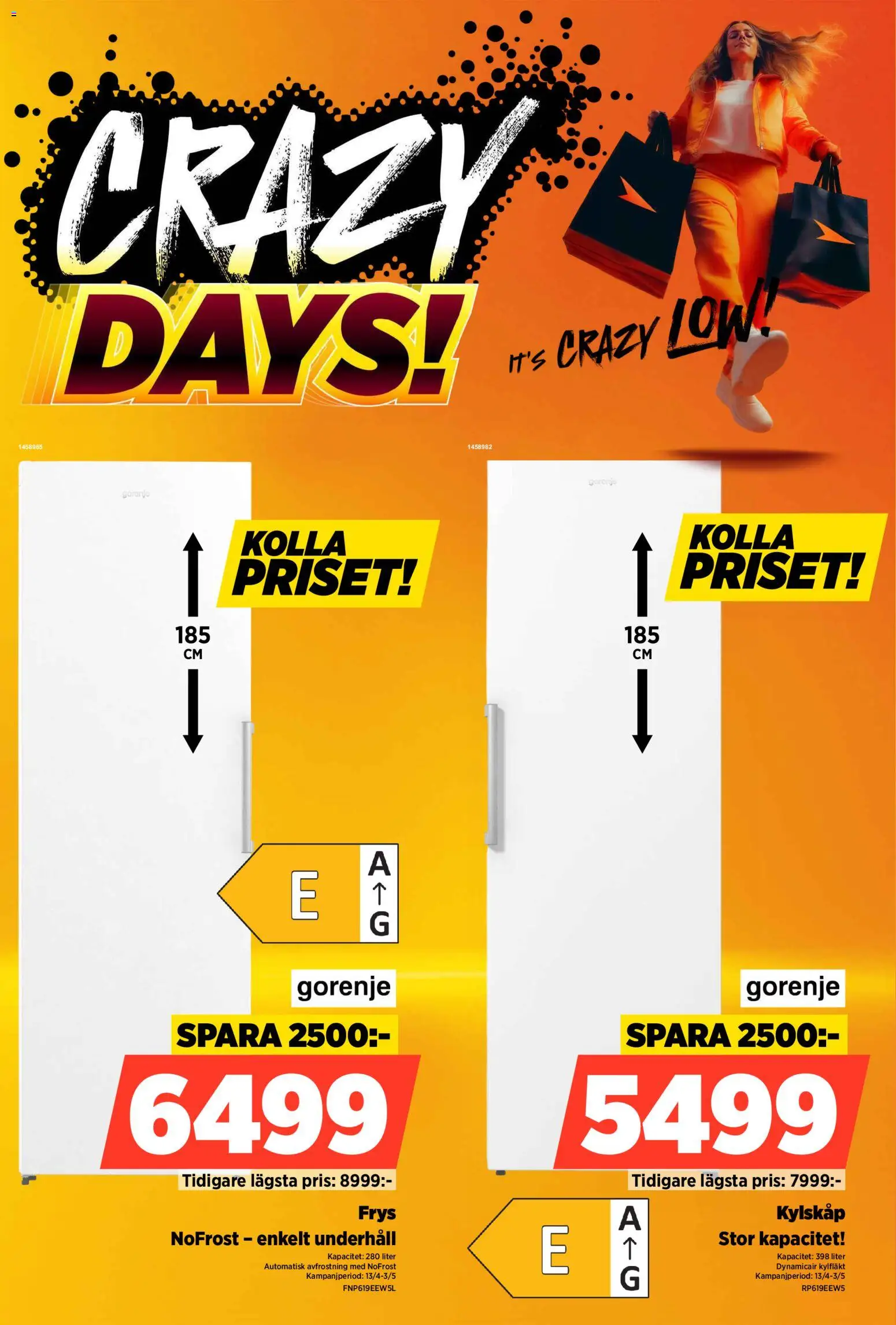 Power reklamblad aktuell från 27.04.2026 | Sida: 31 | Produkter: Kylskåp, Frys