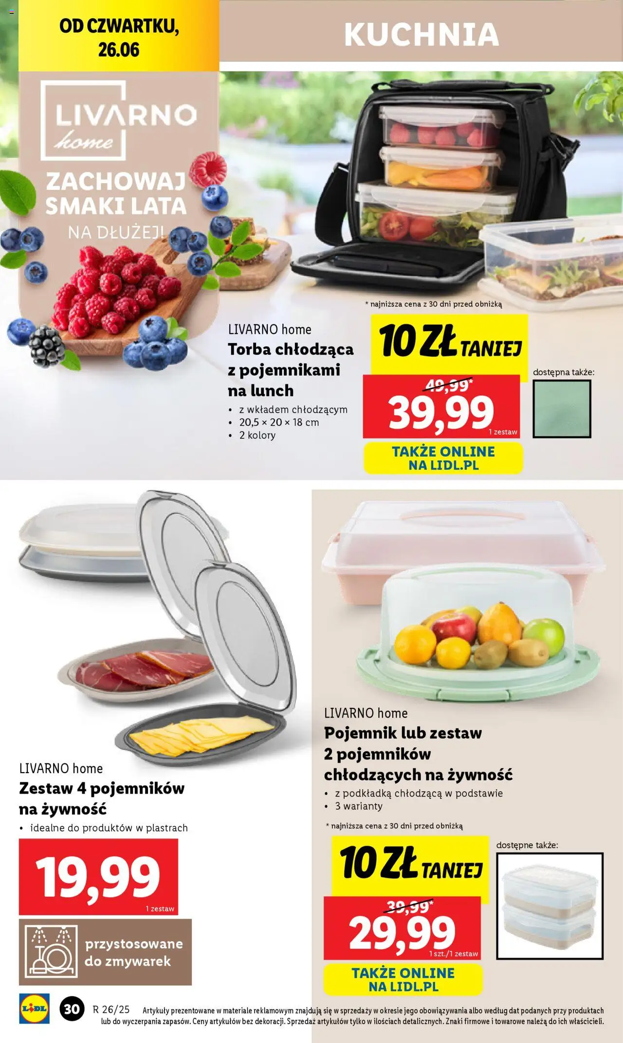 Lidl Katalog od 23.06.2025 | Strona: 32 | Produkty: Torba
