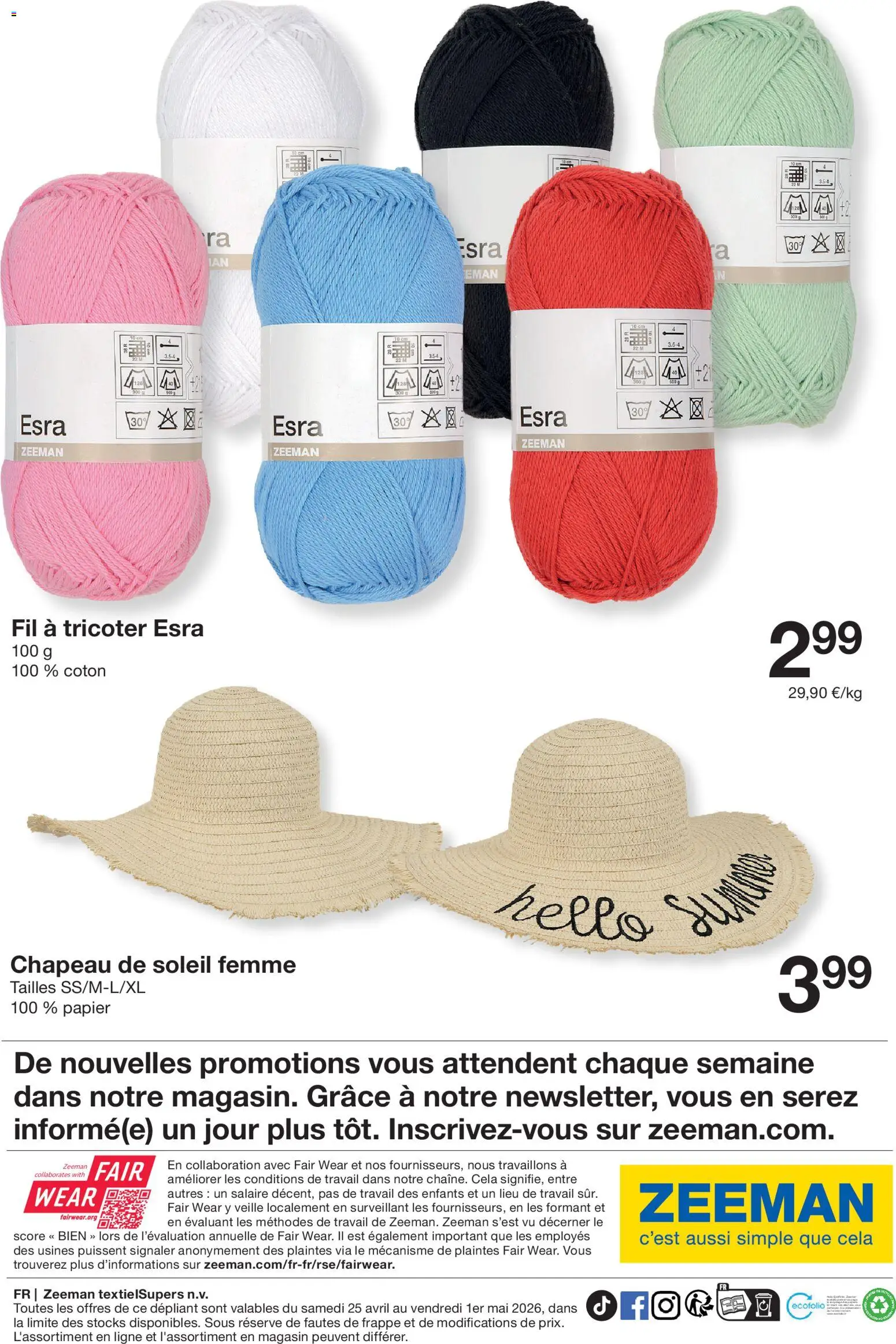 {H1} | Page: 7 | Produits: Coton, Chapeau