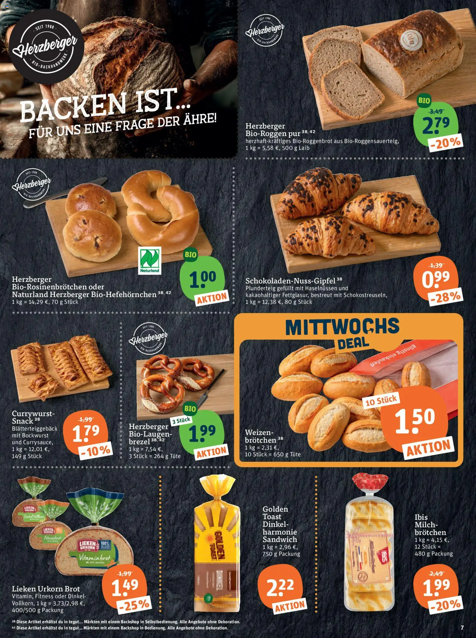Tegut Prospekt – gültig ab 16.01.2026 | Seite: 9 | Produkte: Bockwurst, Milch, Toast, Brot
