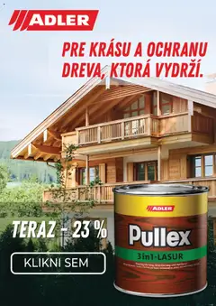 Adler Slovensko s. r. o leták platný od 02.10.2025