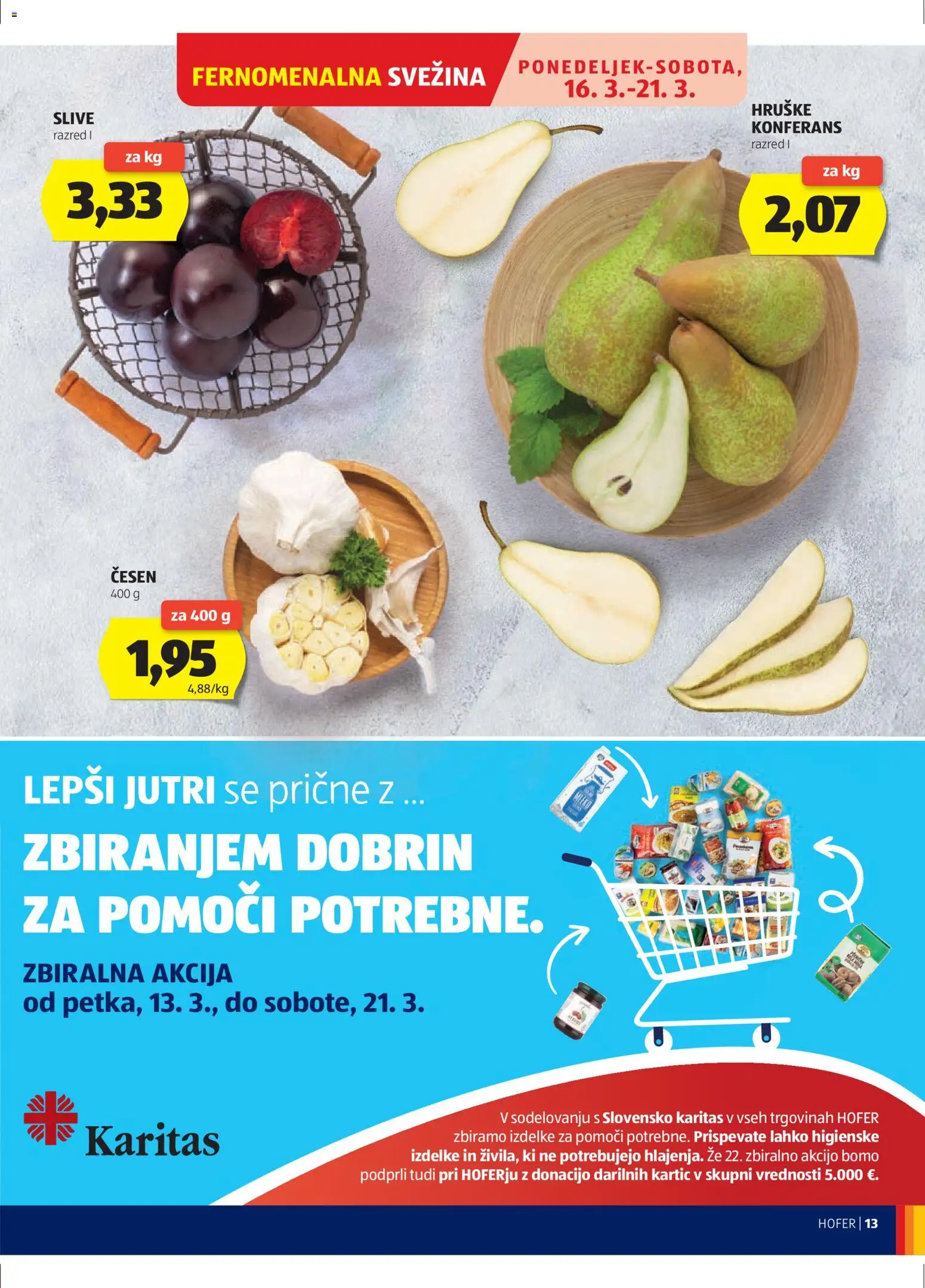 Hofer SI katalog | vrijedi od 11.03.2026 | Stranica: 13