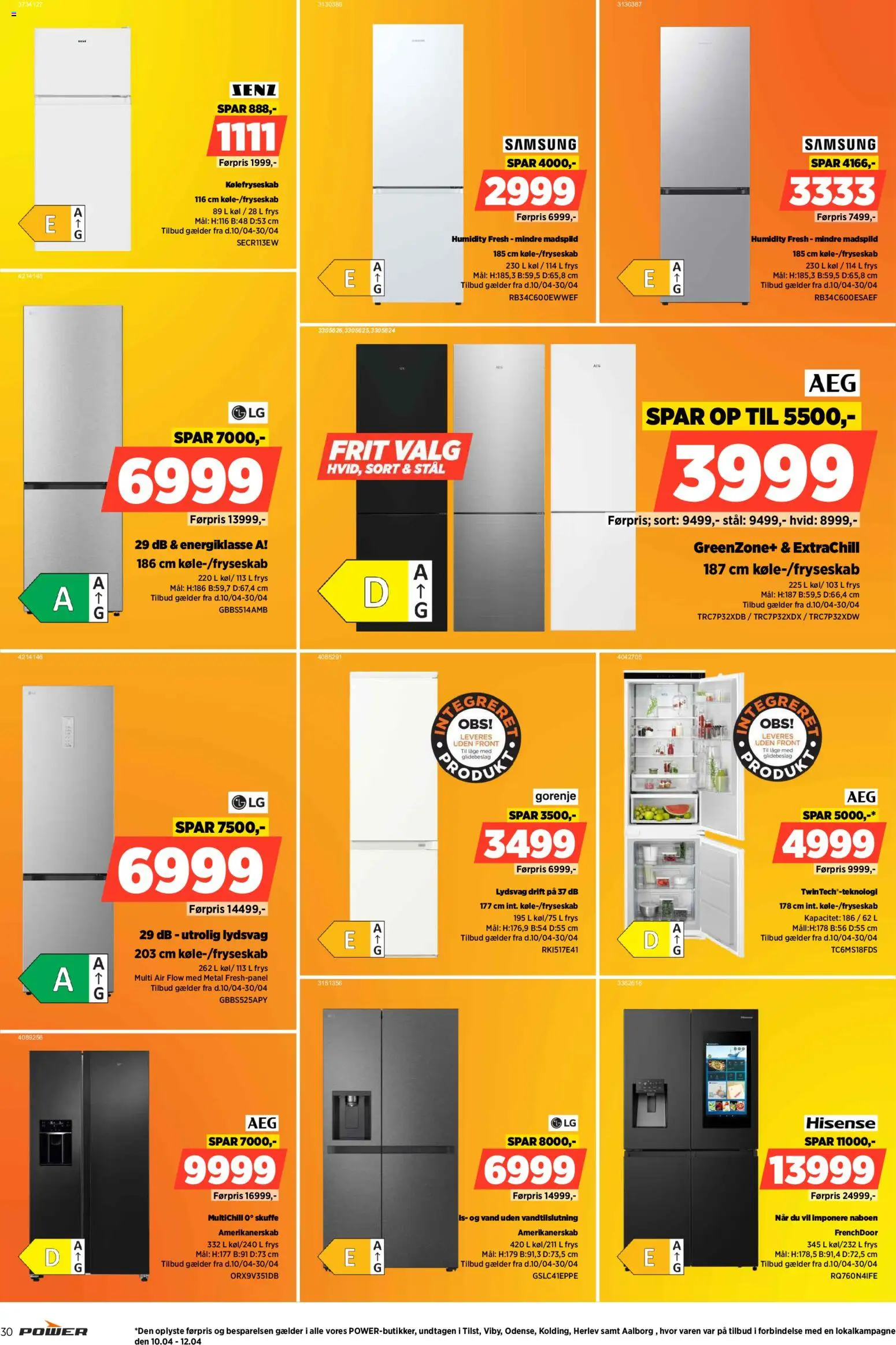Power tilbudsavis – gyldig fra 24.04.2026 | Side: 30 | Produkter: Is