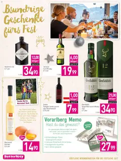 Sutterlüty Flugblatt ab 11.12.2025 gültig | Seite: 26 | Produkte: Gin, Whiskey