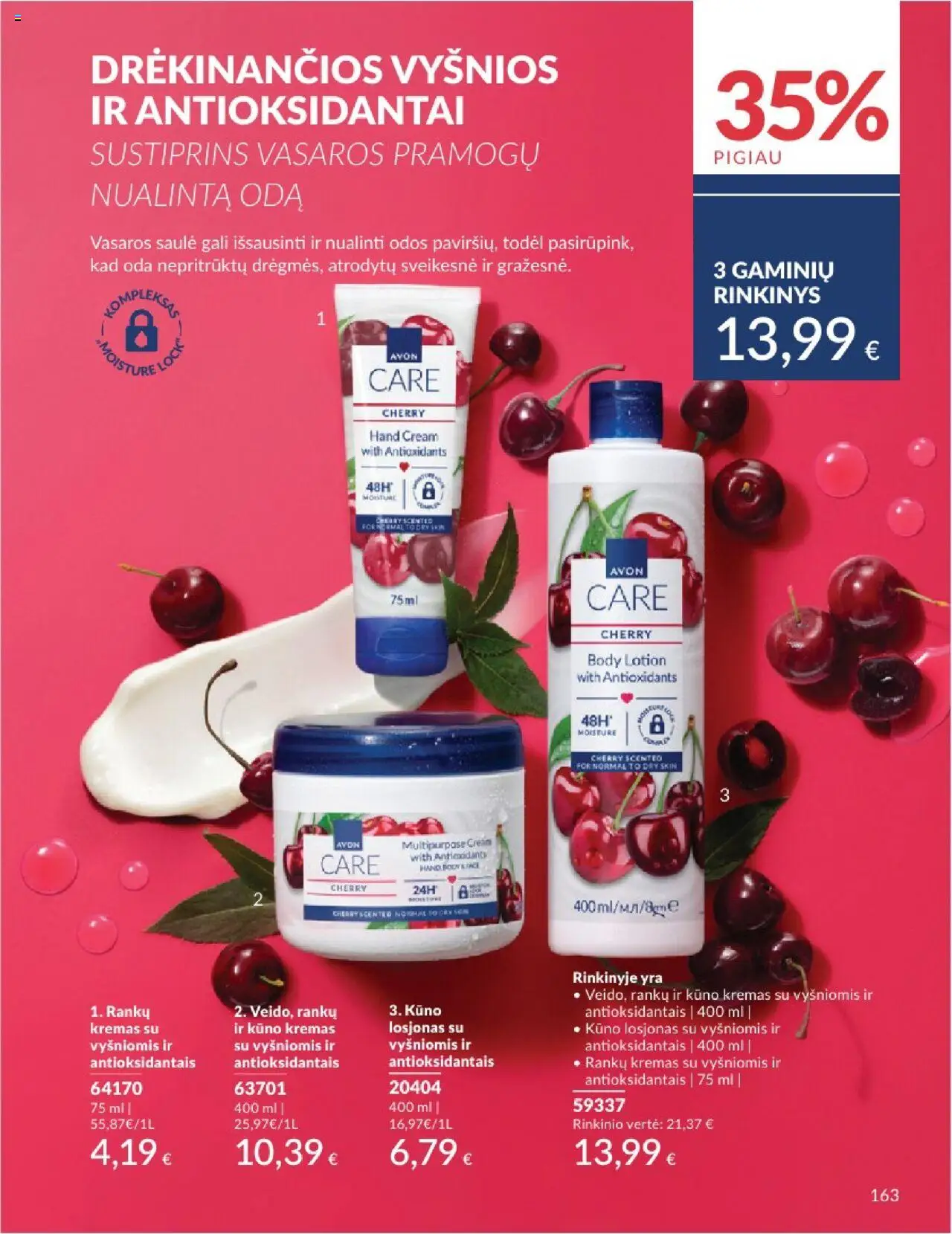 AVON - Leidinys│galioja nuo 01.08.2025 | Puslapis: 163 | Prekių: Kremas, Kūno kremas