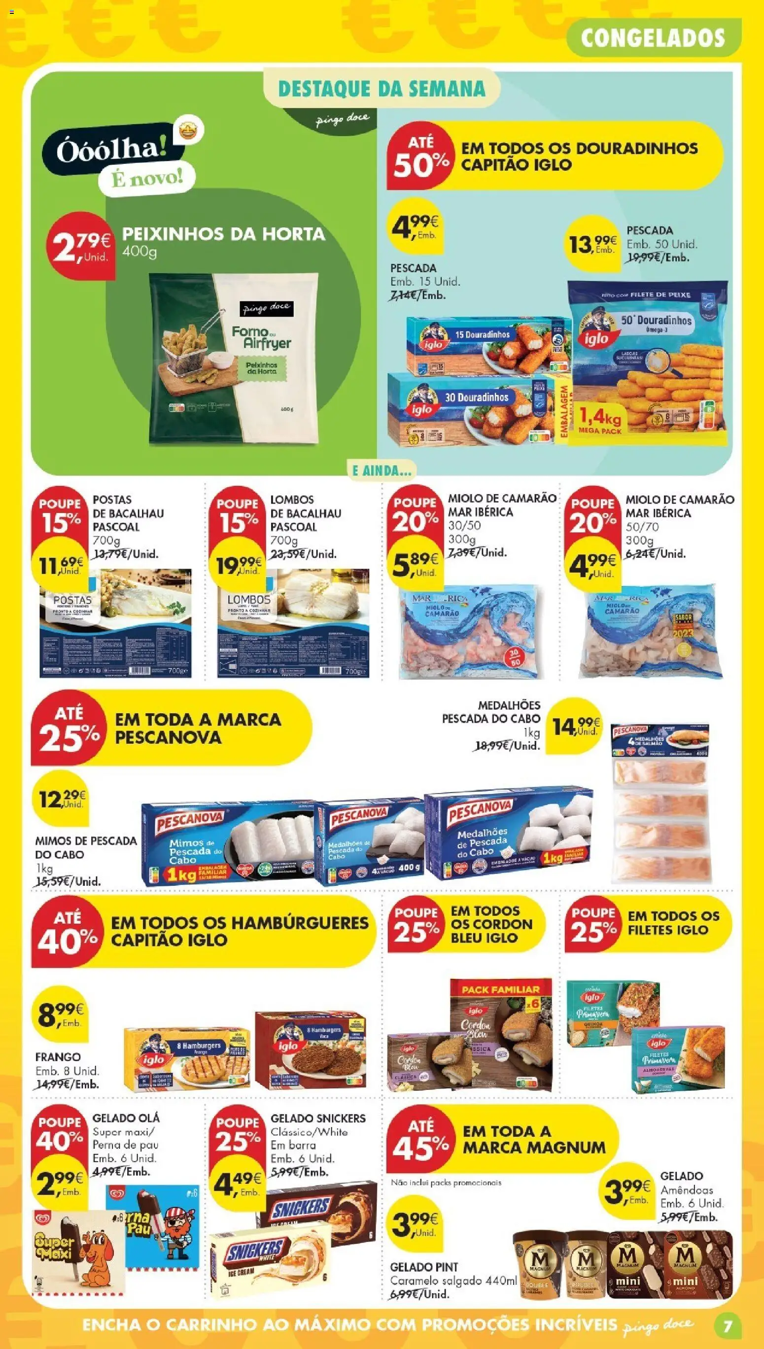 Pingo Doce Poupe Esta Semana Madeira │ válido de 28.04.2026 | Página: 7 | Produtos: Amêndoas, Pescada, Camarão, Pescada do cabo